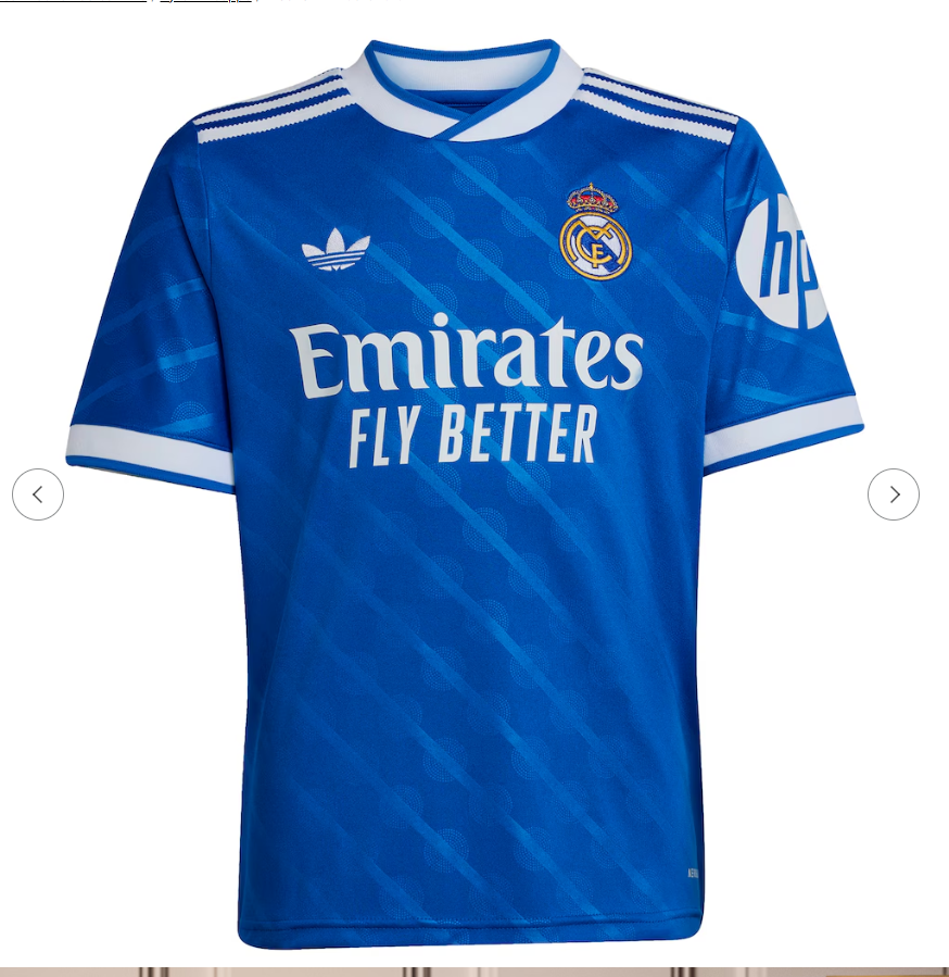 Real Madrid adidas Third kit Mbappe - (Size M & XL)