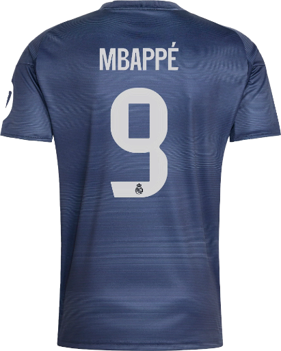 Real Madrid adidas Away Jersey 25/26 Mbappe 9 - (Size S & XL)