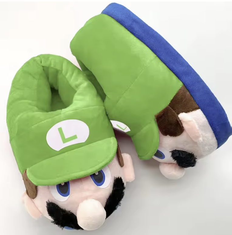 Pantufa Luigi - Tamanho único infantil