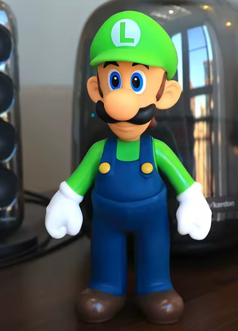 Luigi - Boneco em PVC