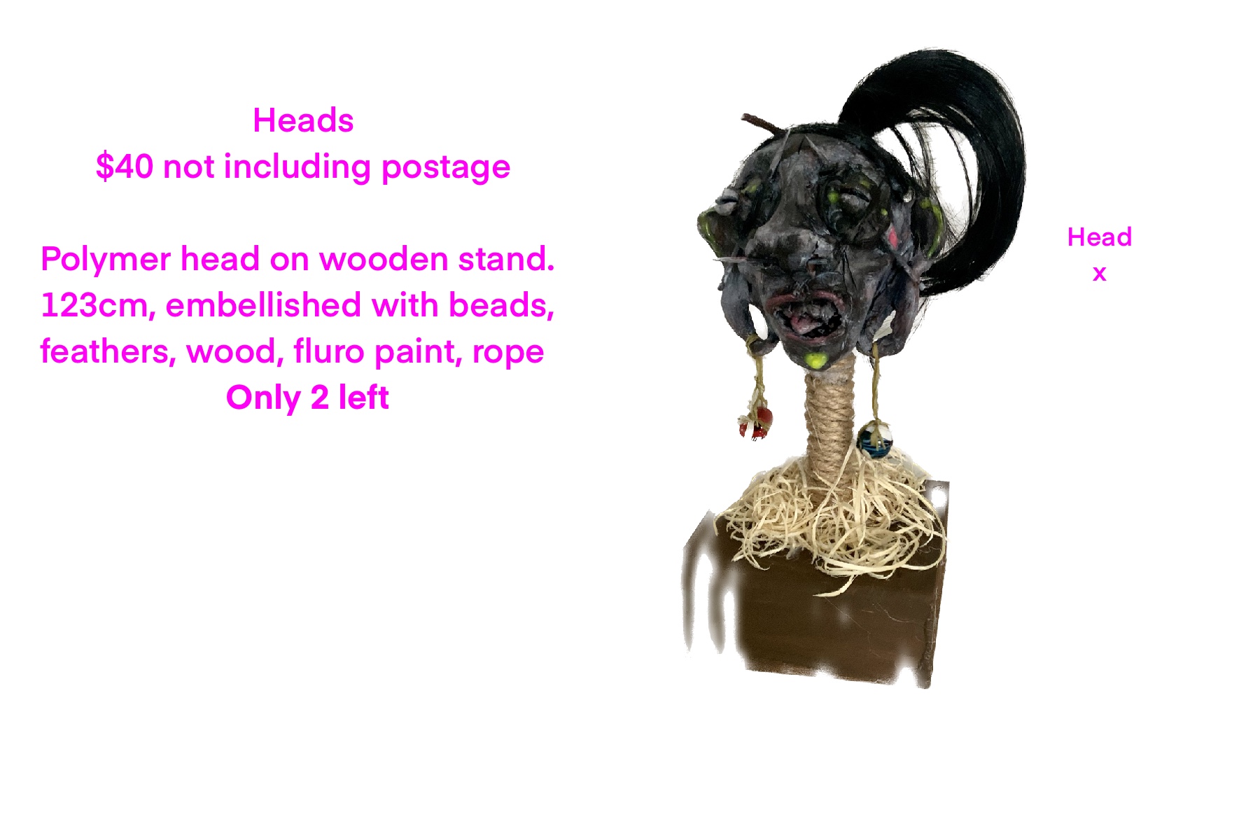 Polymer Head Sculpture