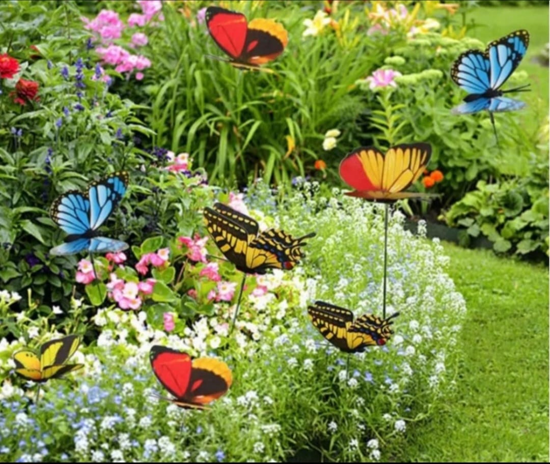 Butterfly stick (set of 2)