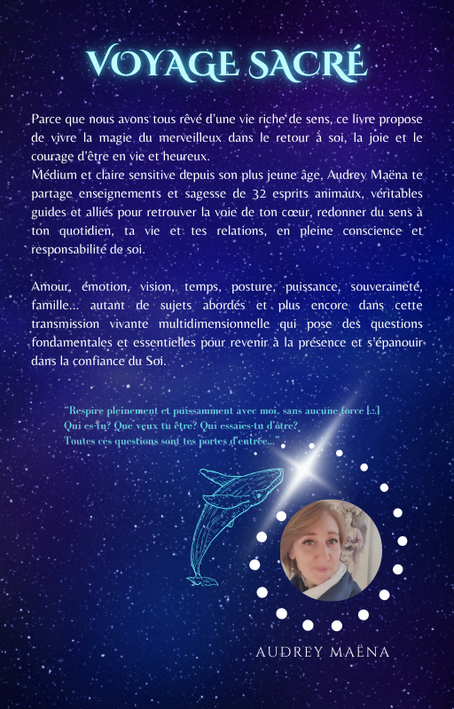 ✨Voyage Sacré, le livre oracle