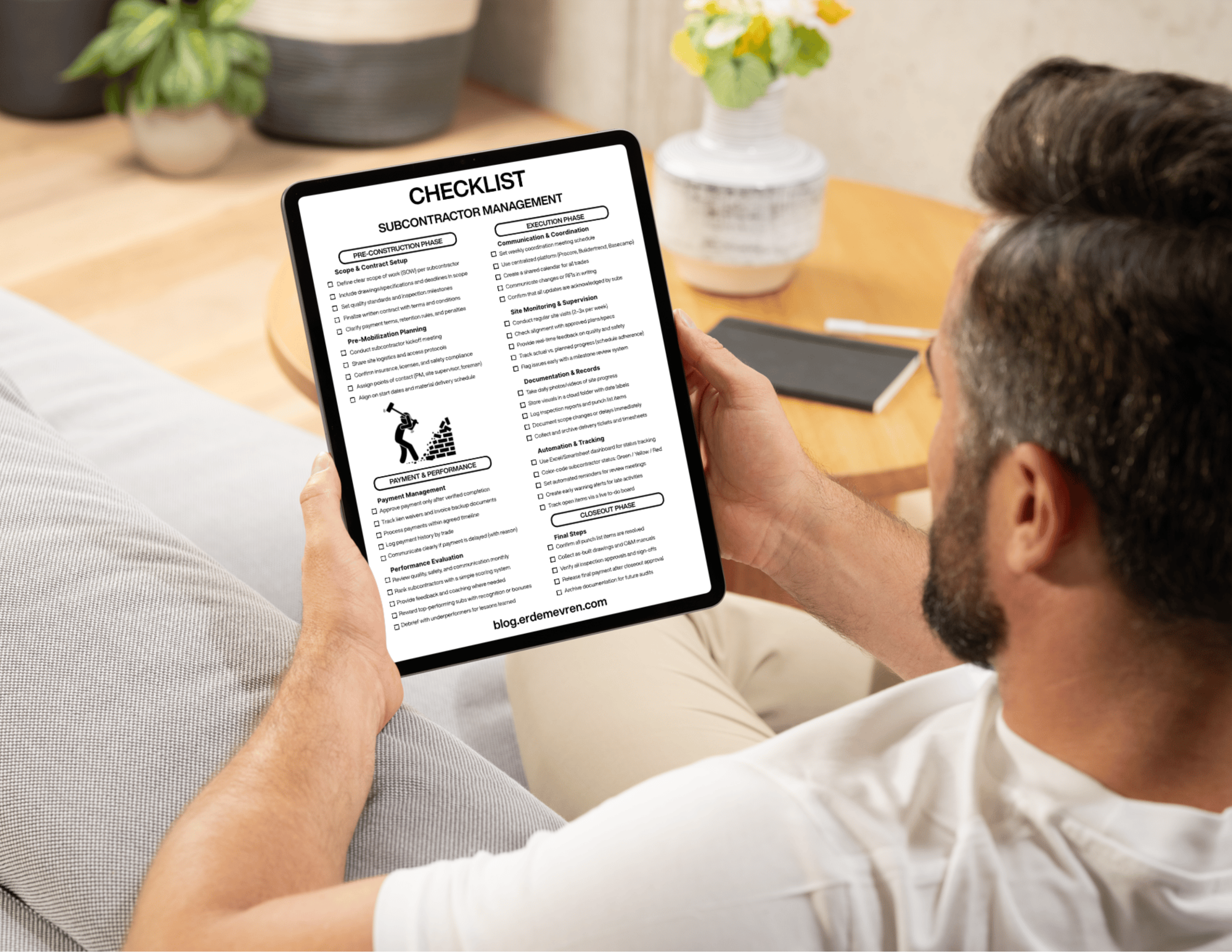 Checklist - Subcontractor Management 