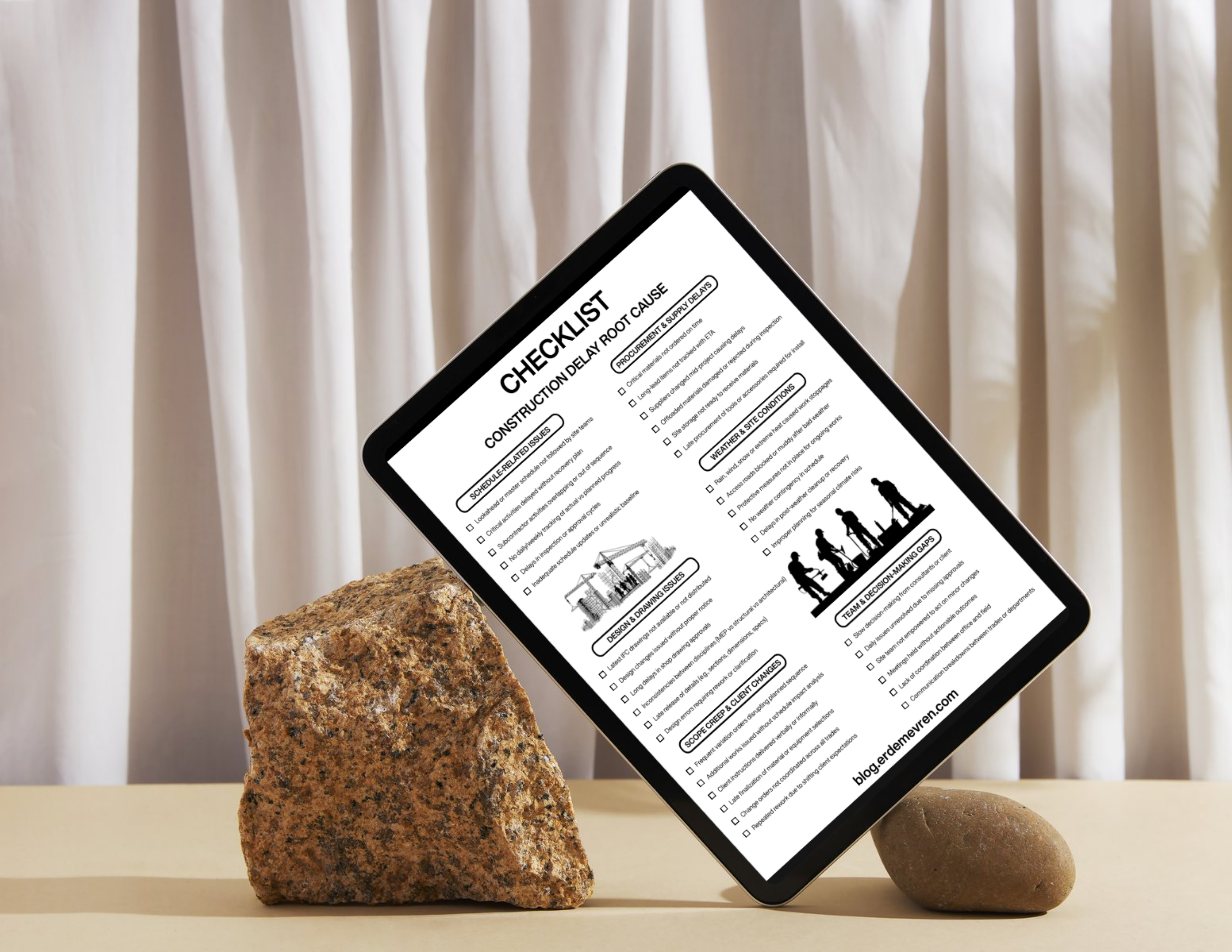 Checklist - Construction Delay Root Cause