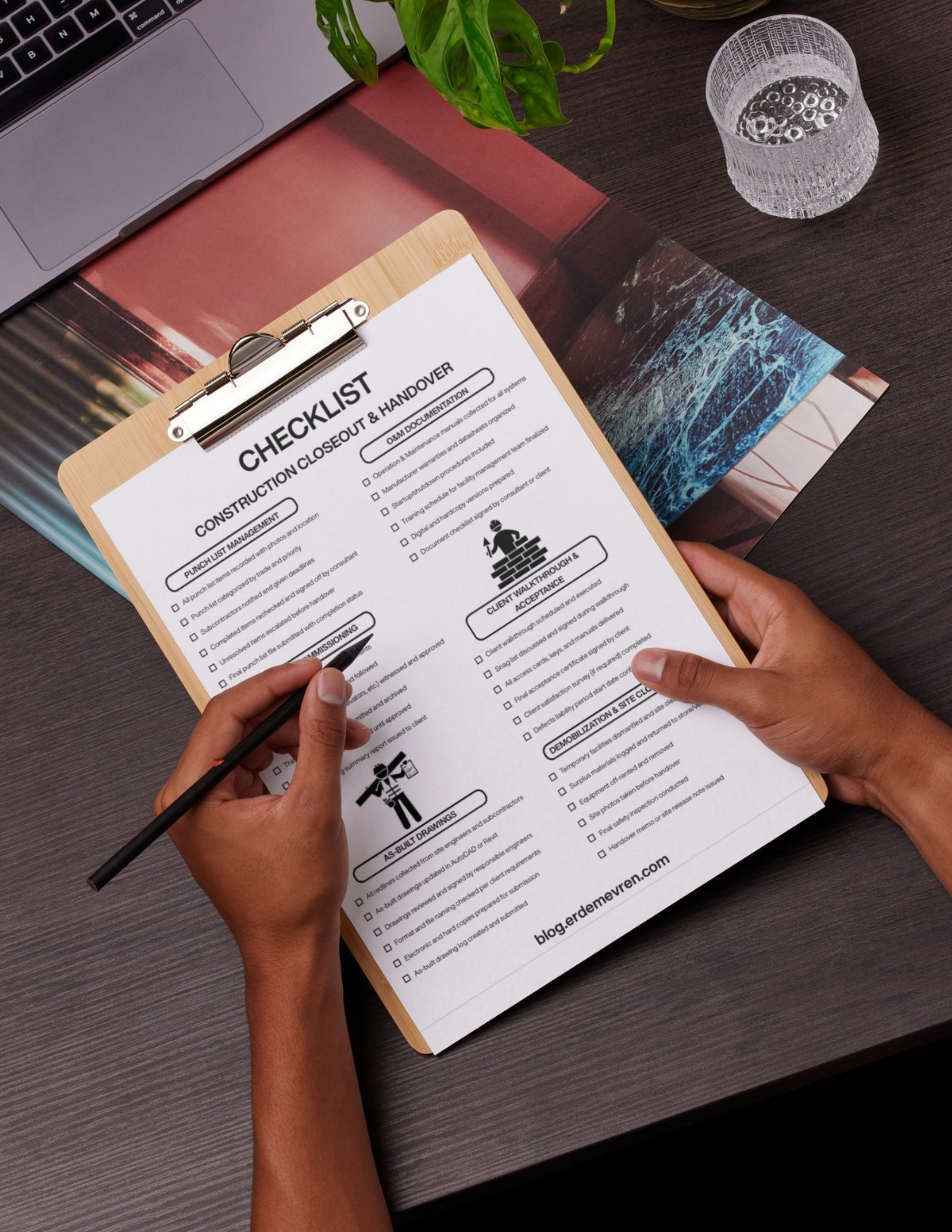 Checklist – Construction Closeout & Handover