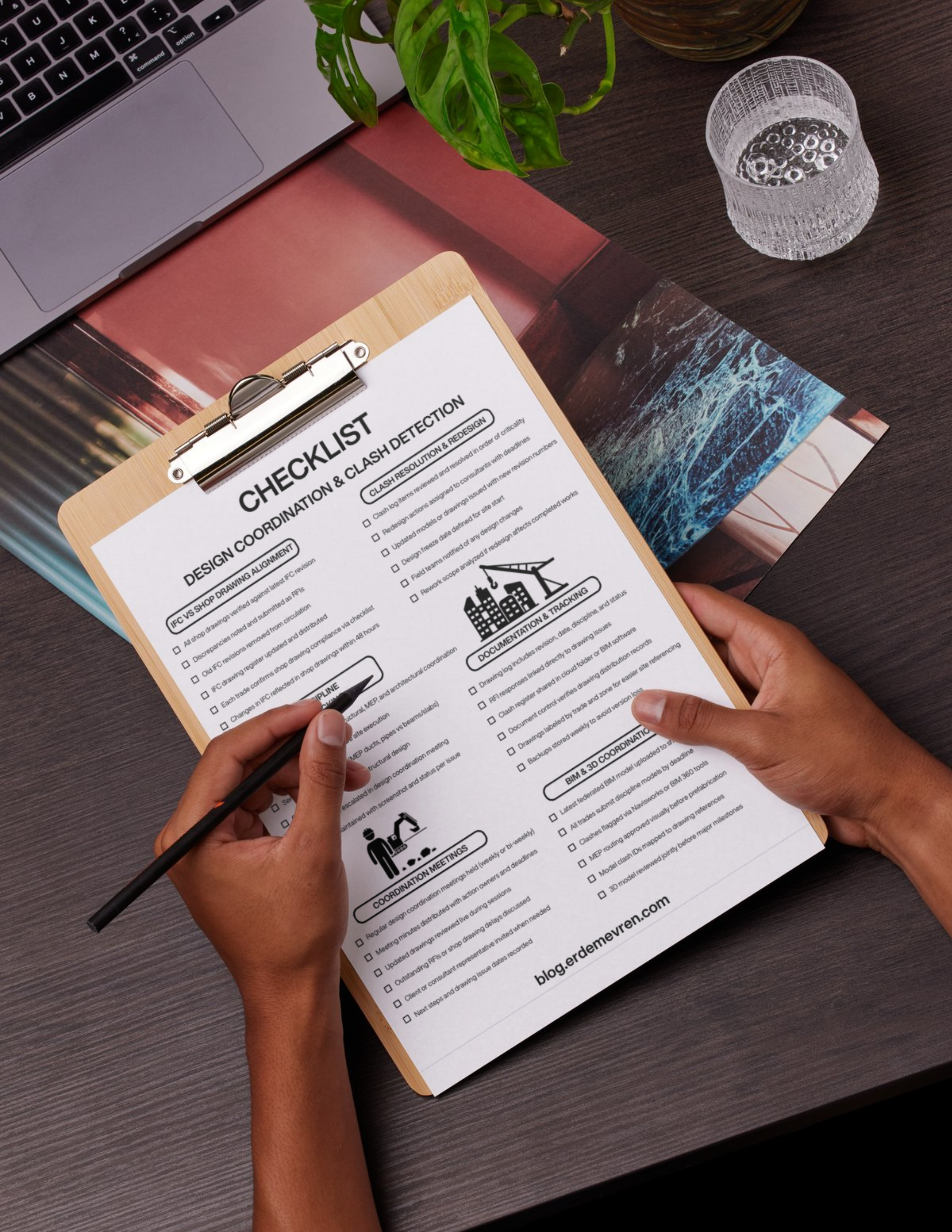 Checklist – Design Coordination & Clash Detection