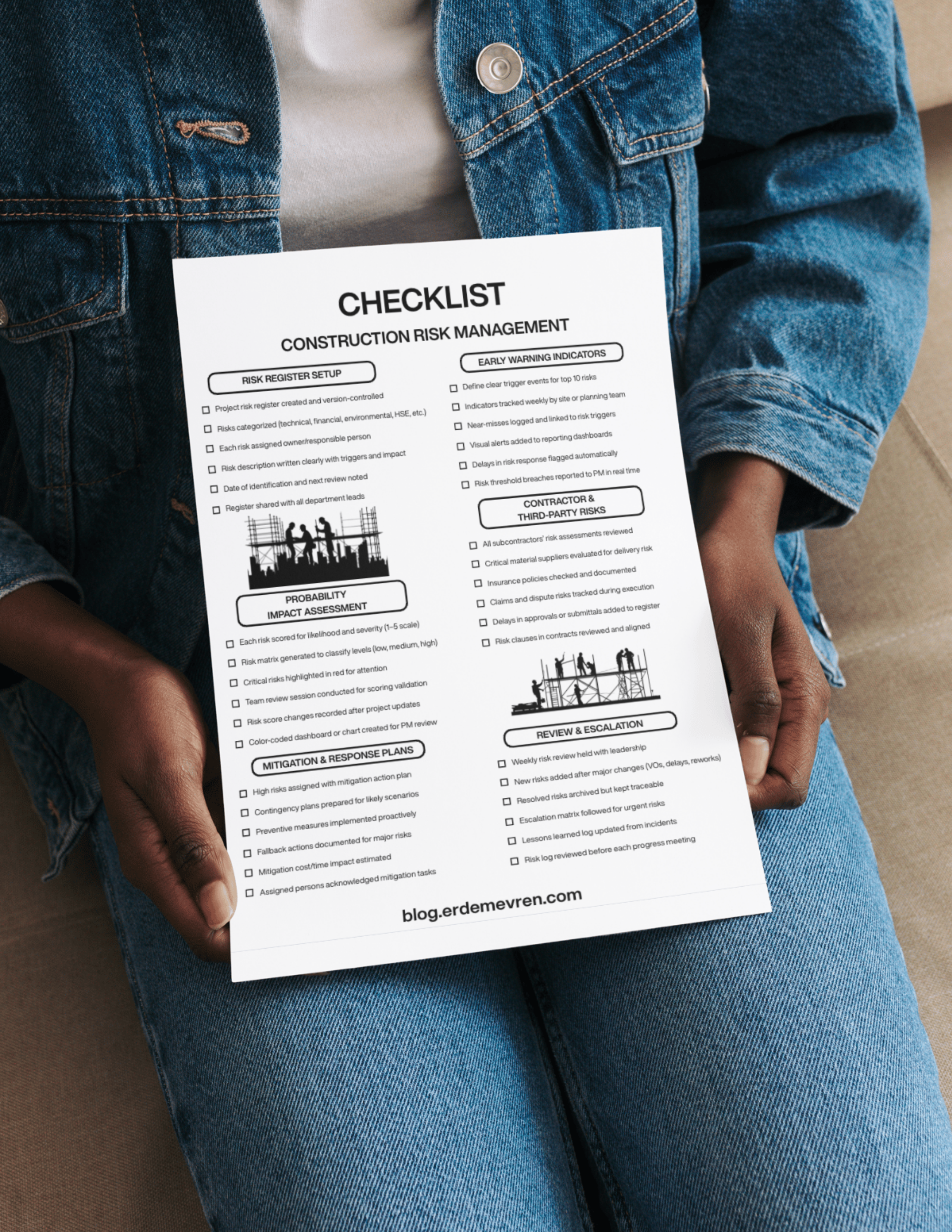 Checklist – Construction Risk Management