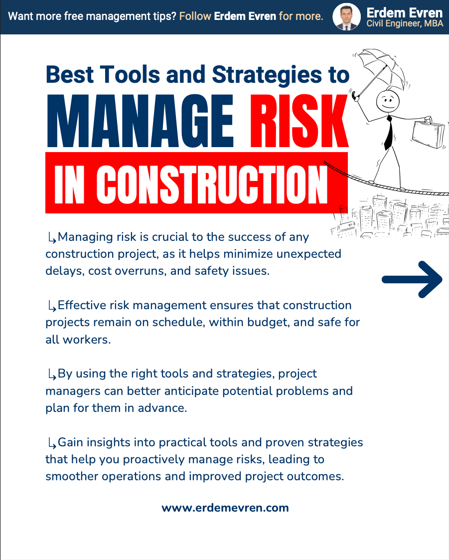 The Best Tools and Strategies for Risk Management in Construction
