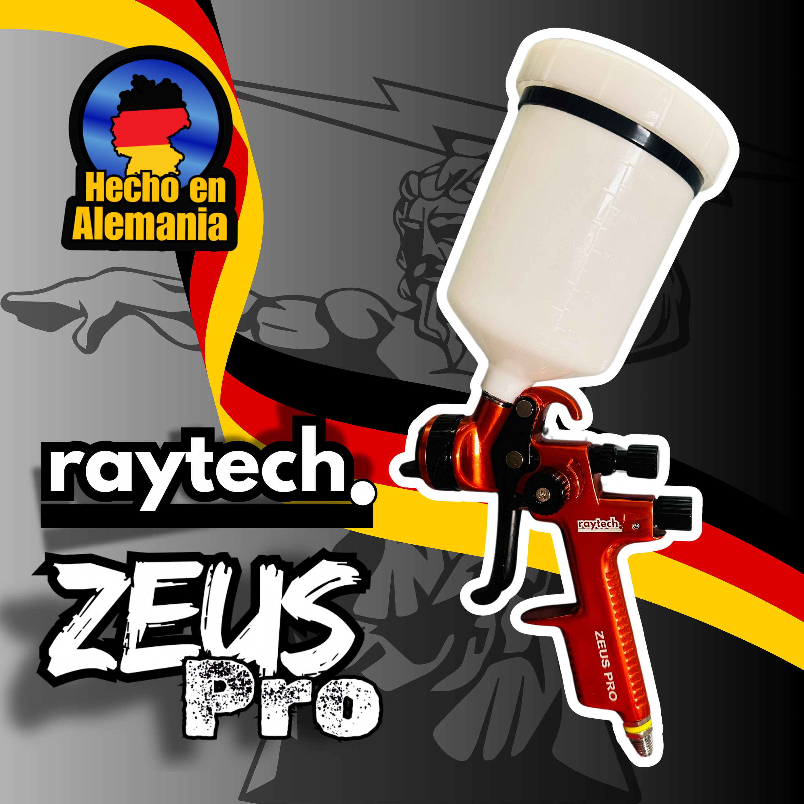 RAYTECH ZEUS PRO - Spray Gun HVLP