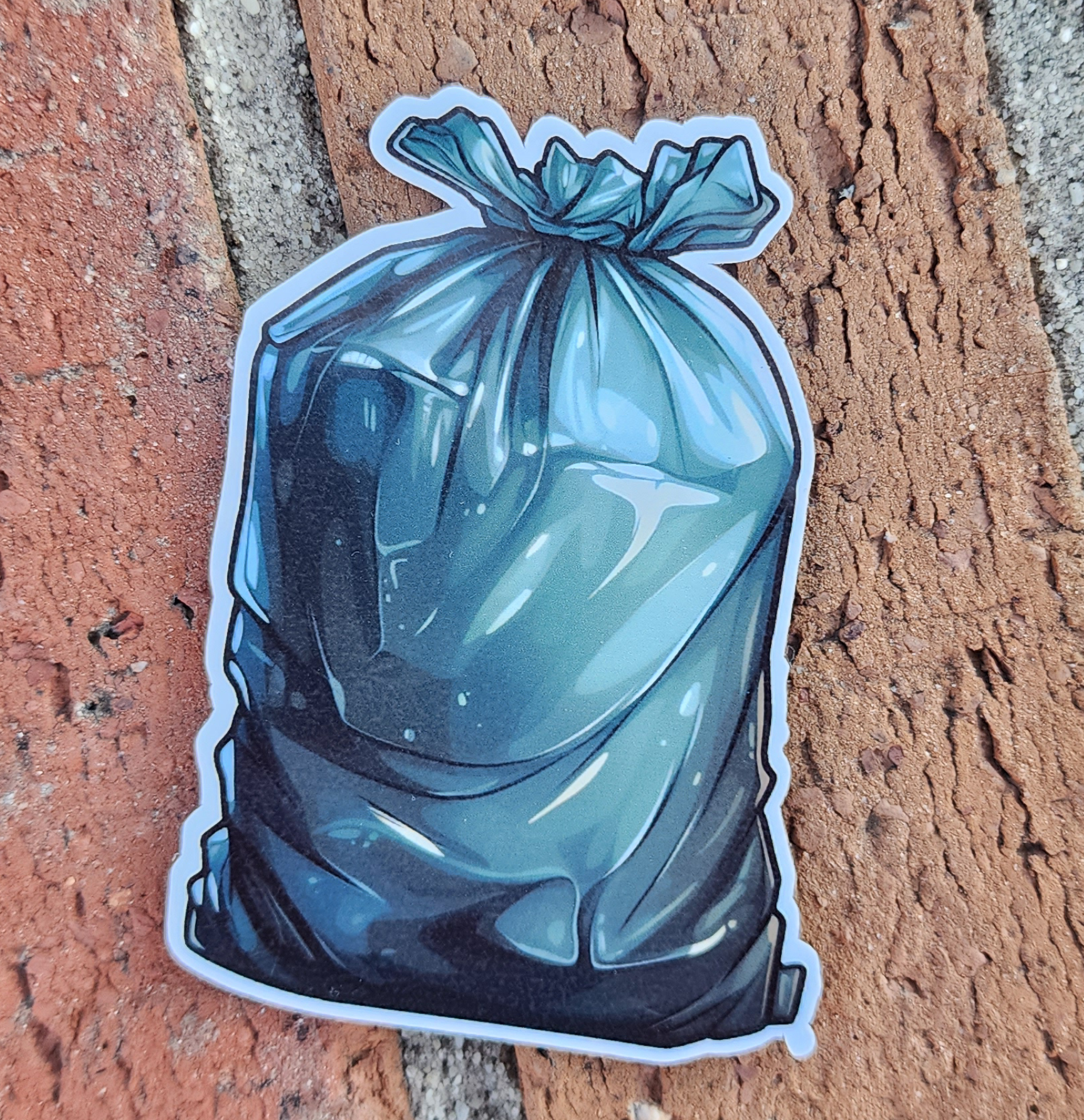 Trash Bag Sticker 