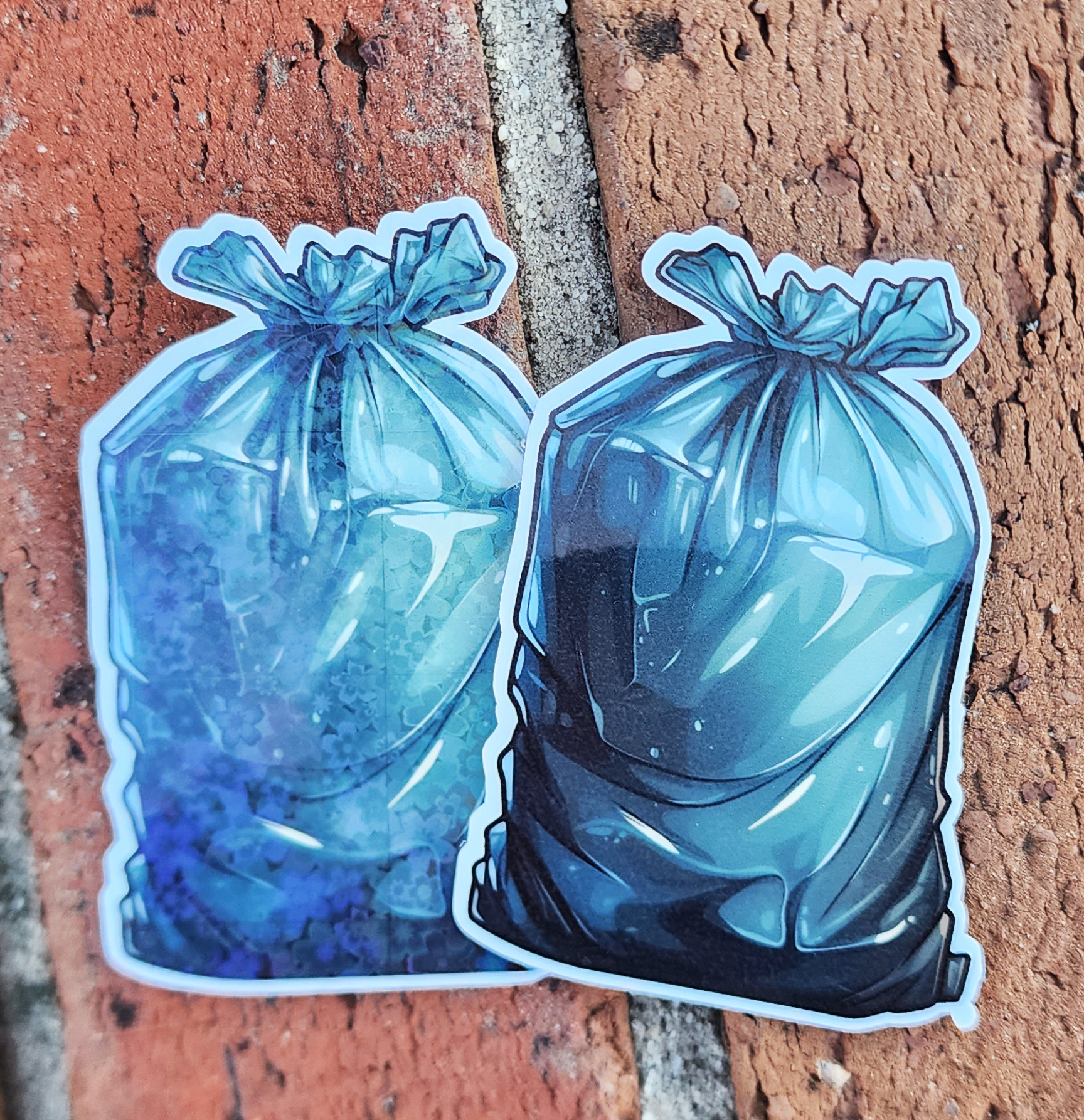 Trash Bag Sticker 