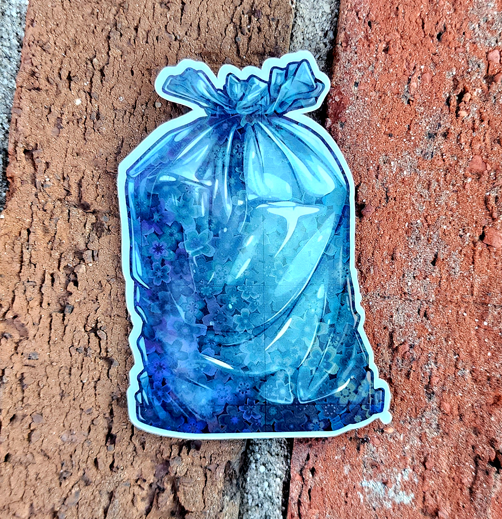 Trash Bag Sticker 