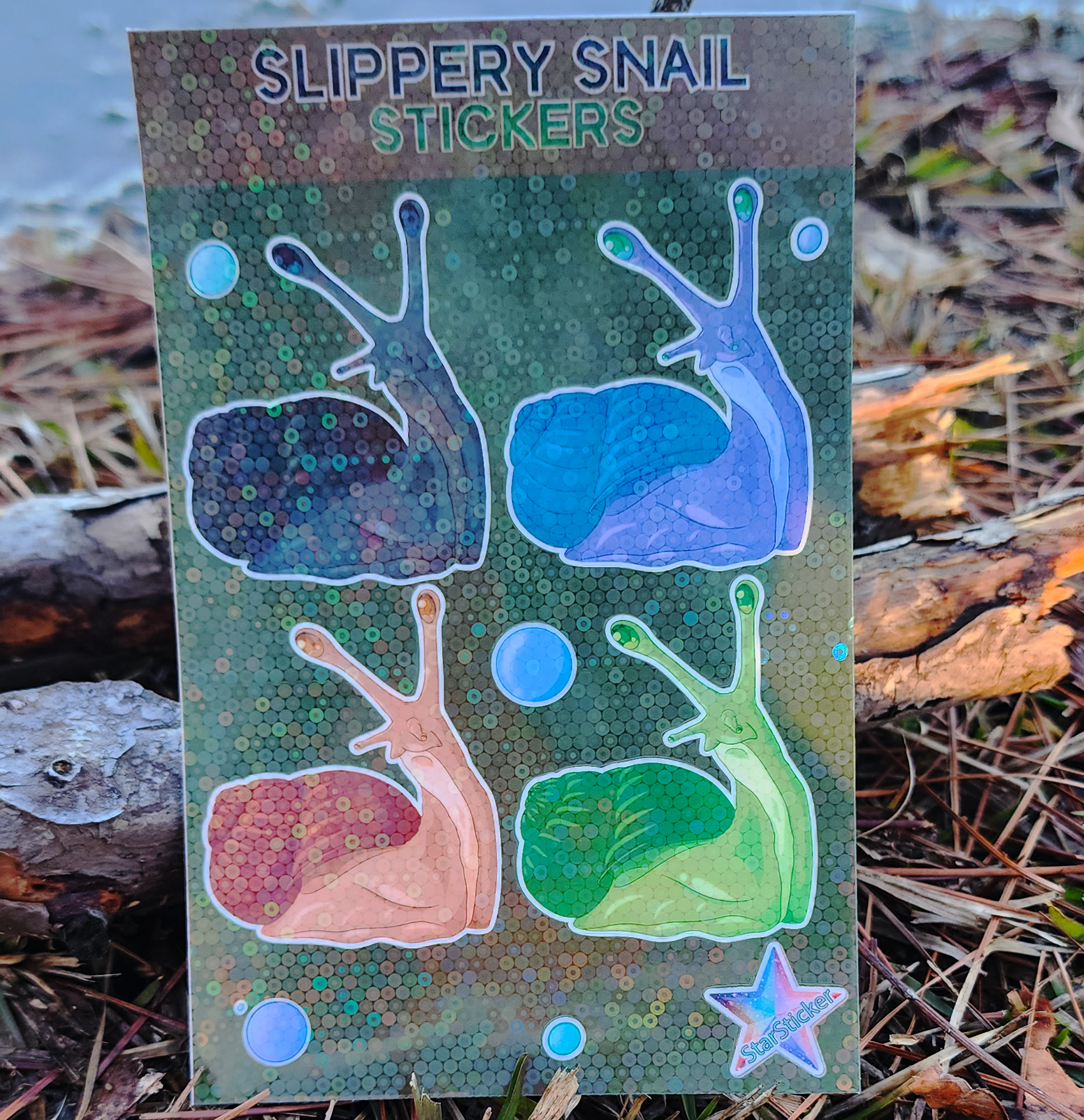 Slippery Snails Sticker Sheet