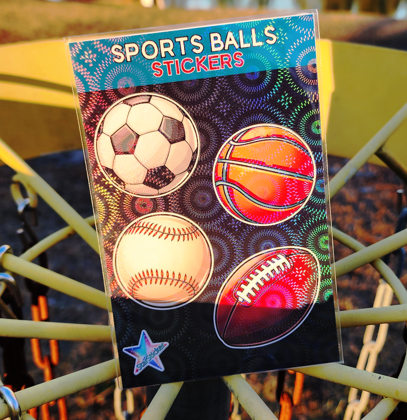 Sports Balls Sticker Sheet