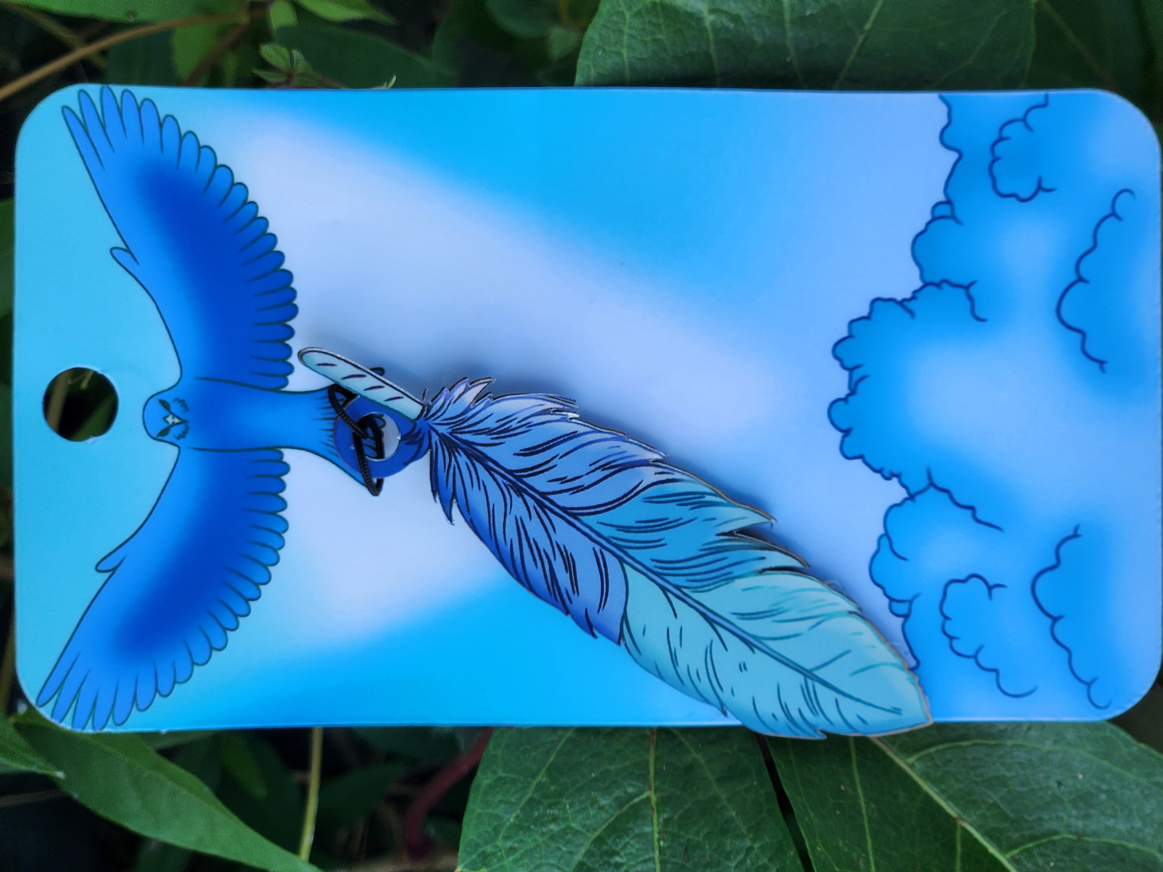 Blue Feather
