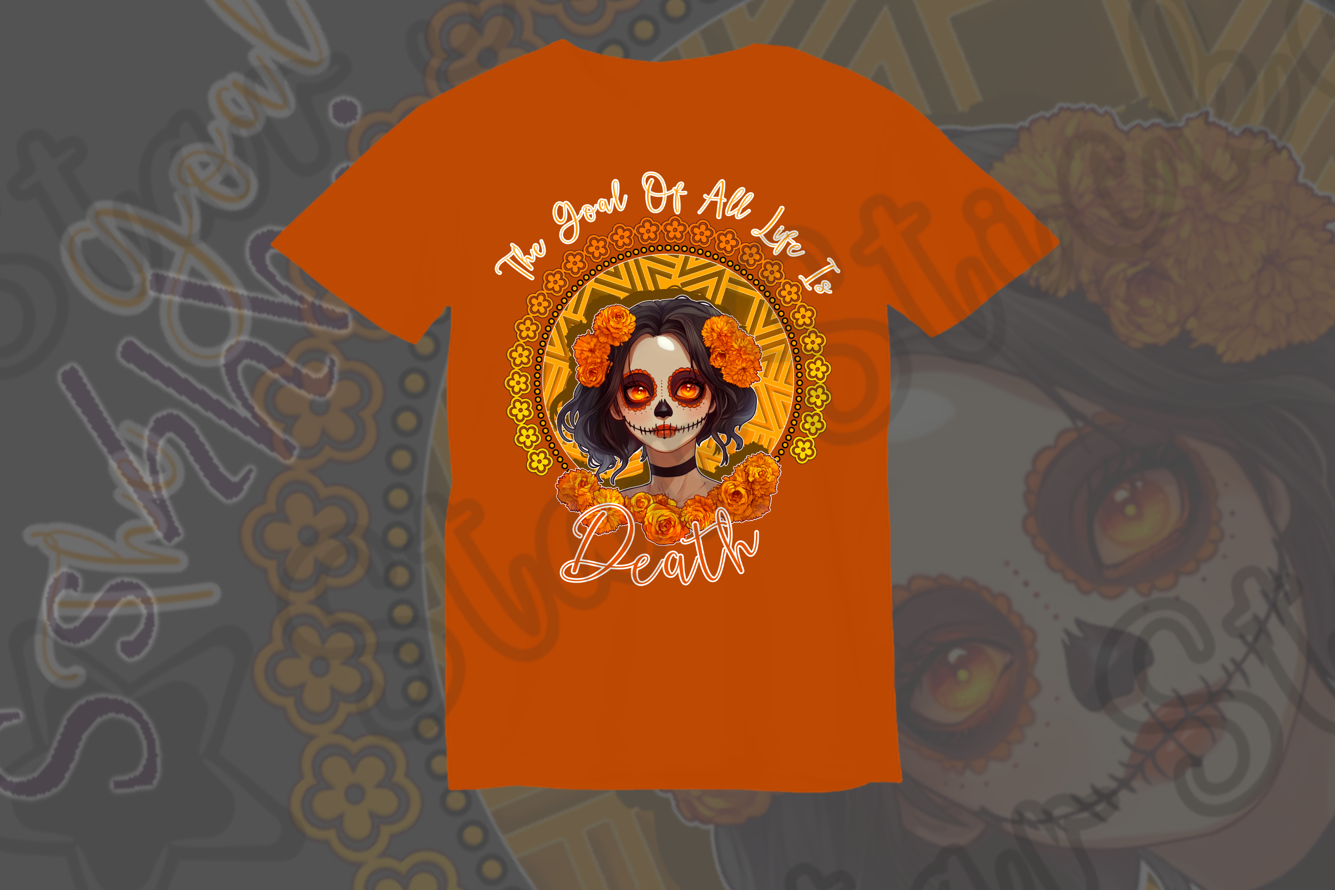 Death Day of the Dead ( Dia De Los Muertos ) Original Design