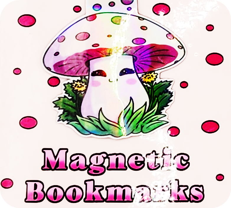 White Cap Magnetic Bookmarks 1.7 x 3.5 in