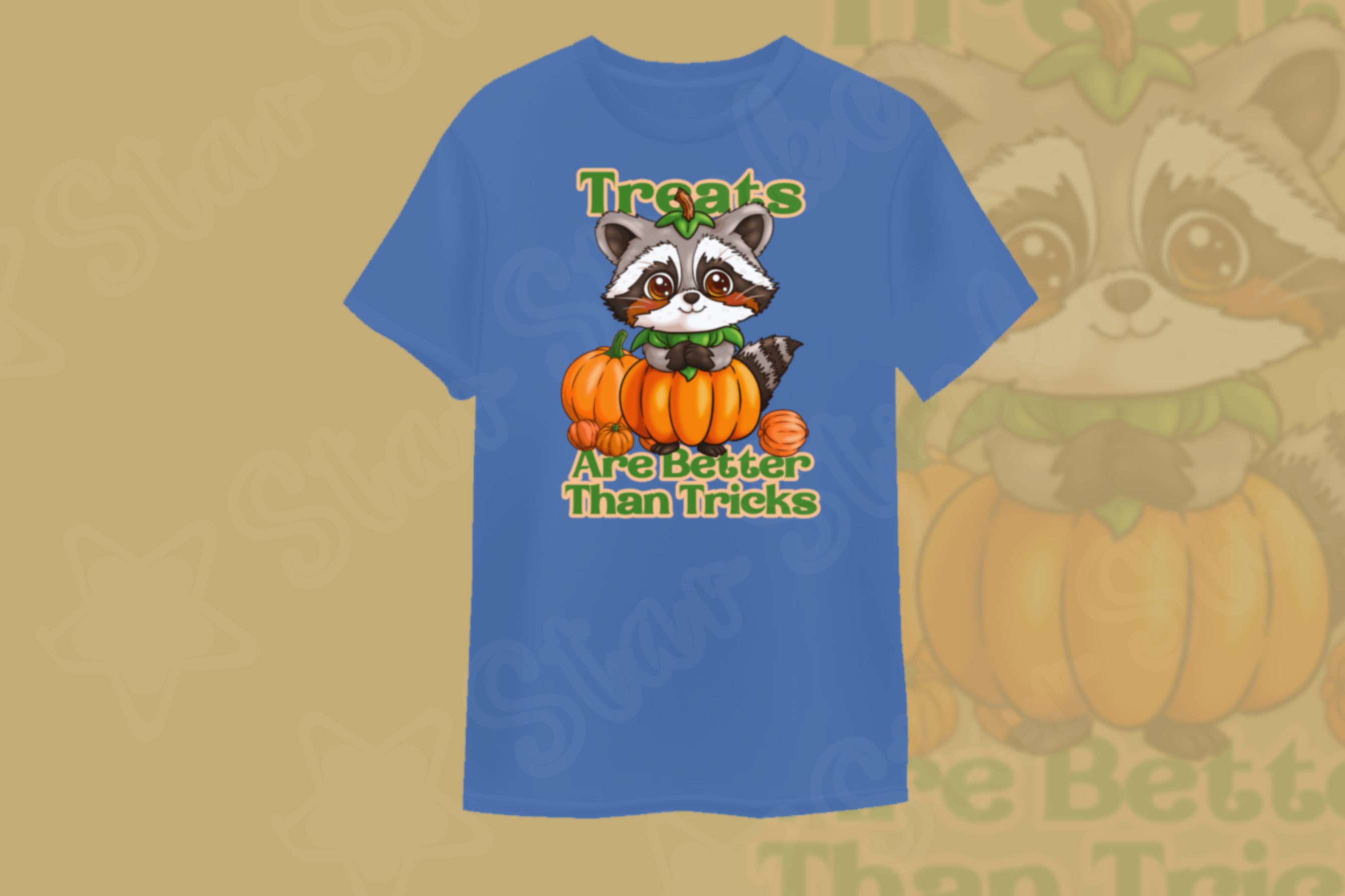 Fall Baby Raccoon T-Shirt