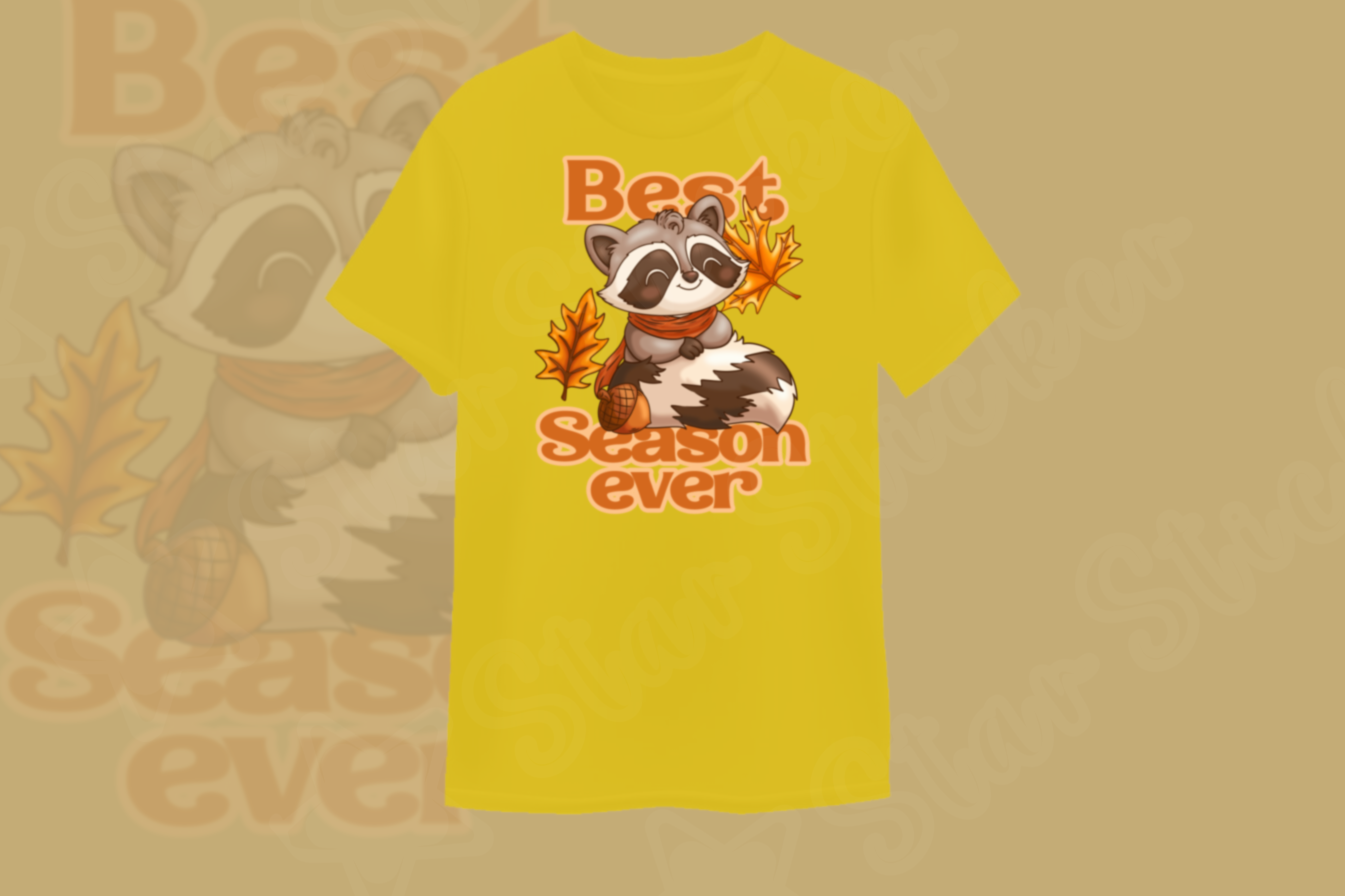 Raccoon 'Best Season Ever' T-shirt