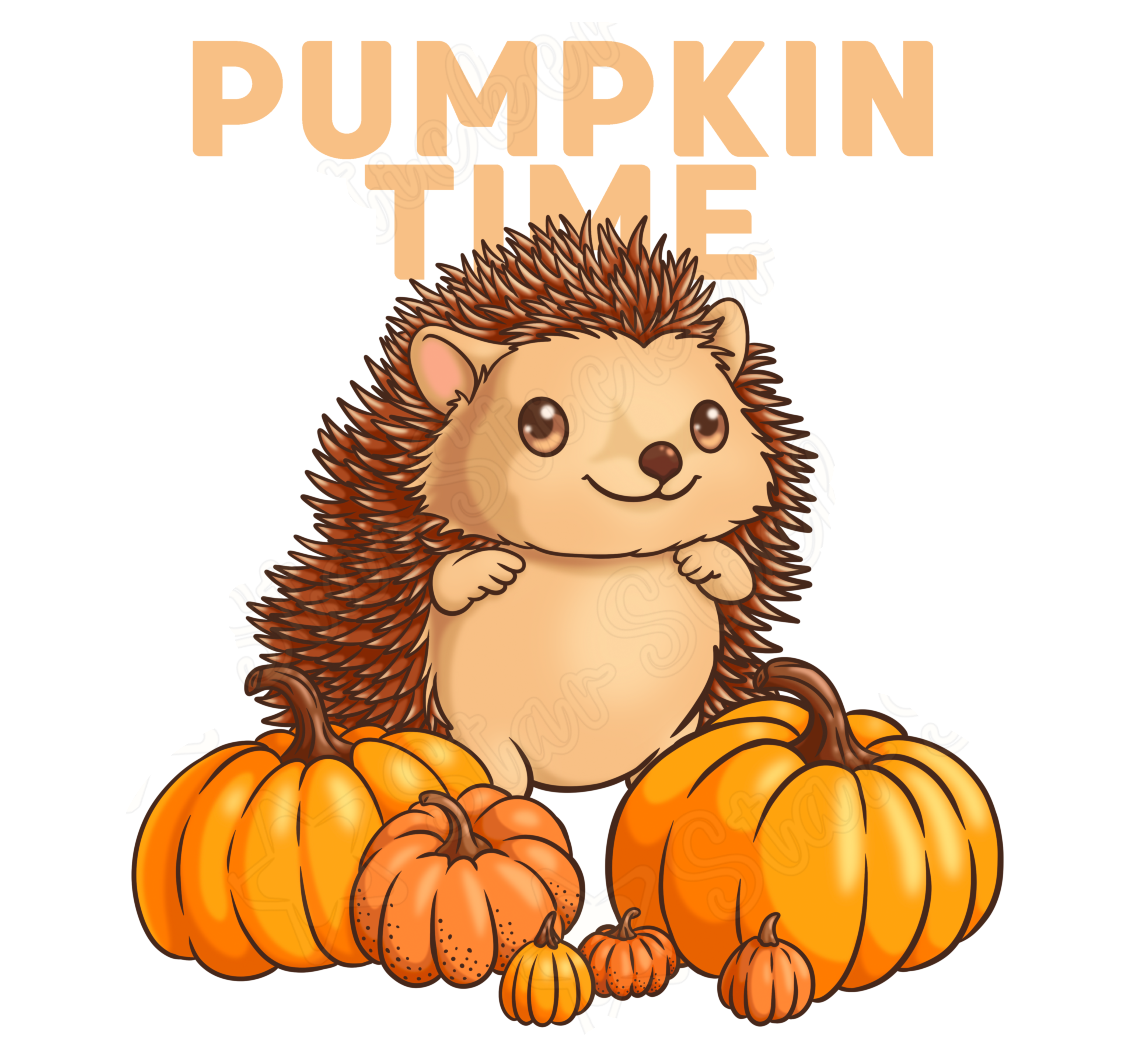 Pumpkin Time Sticker