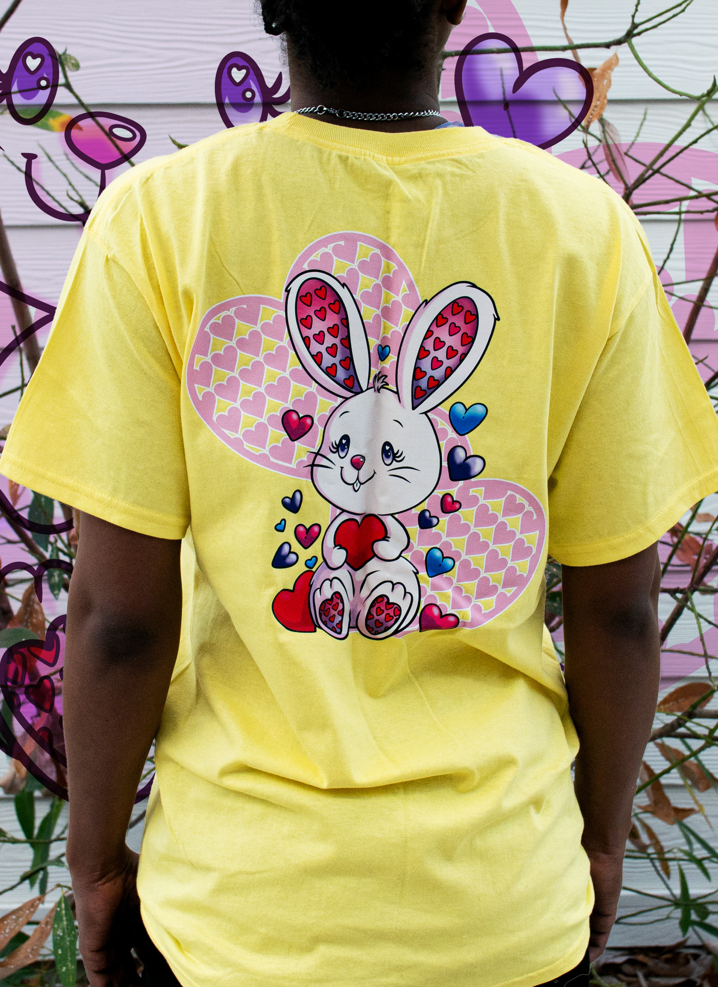 Love Critters Bunny Graphic Tee