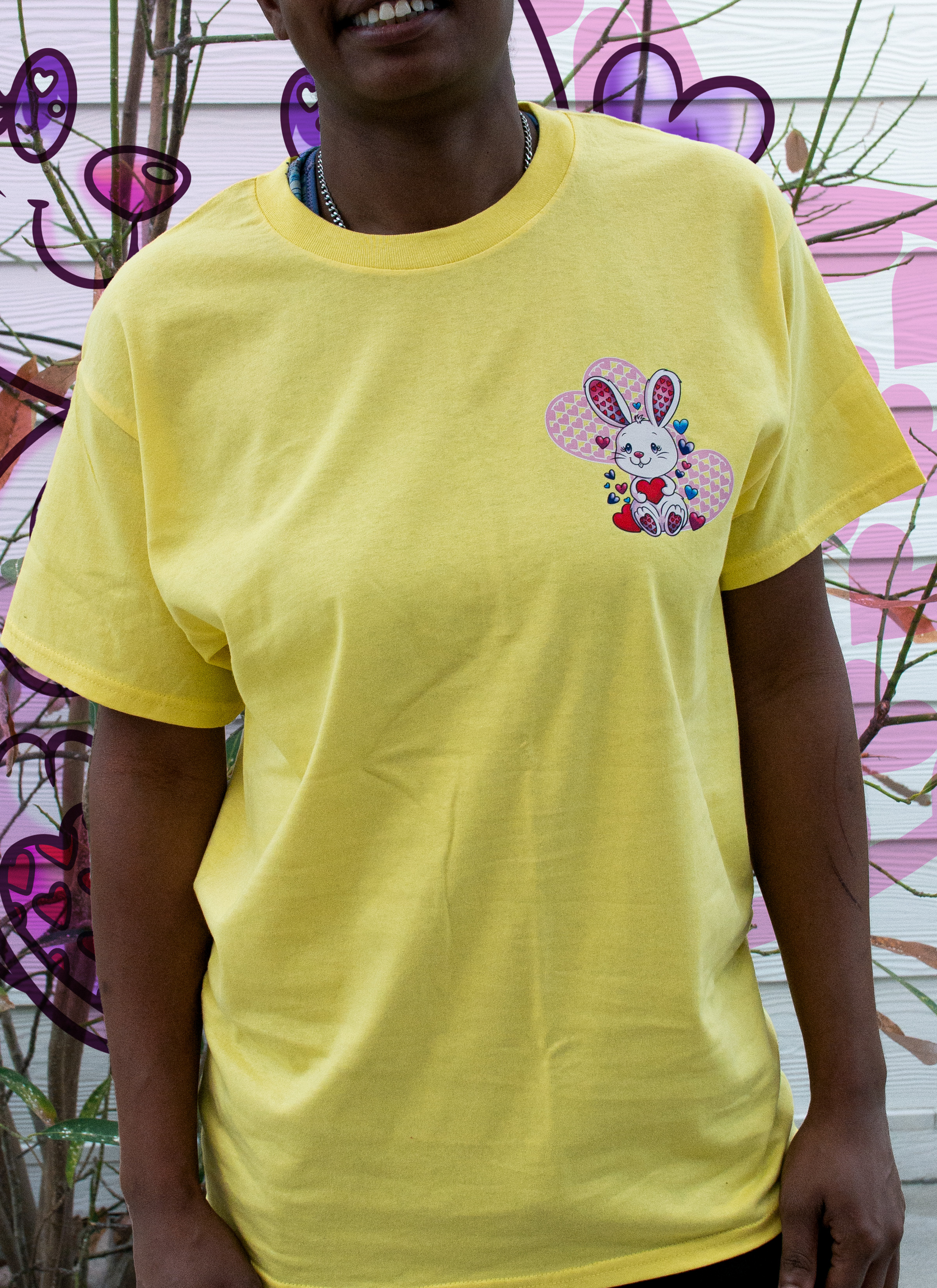 Love Critters Bunny Graphic Tee