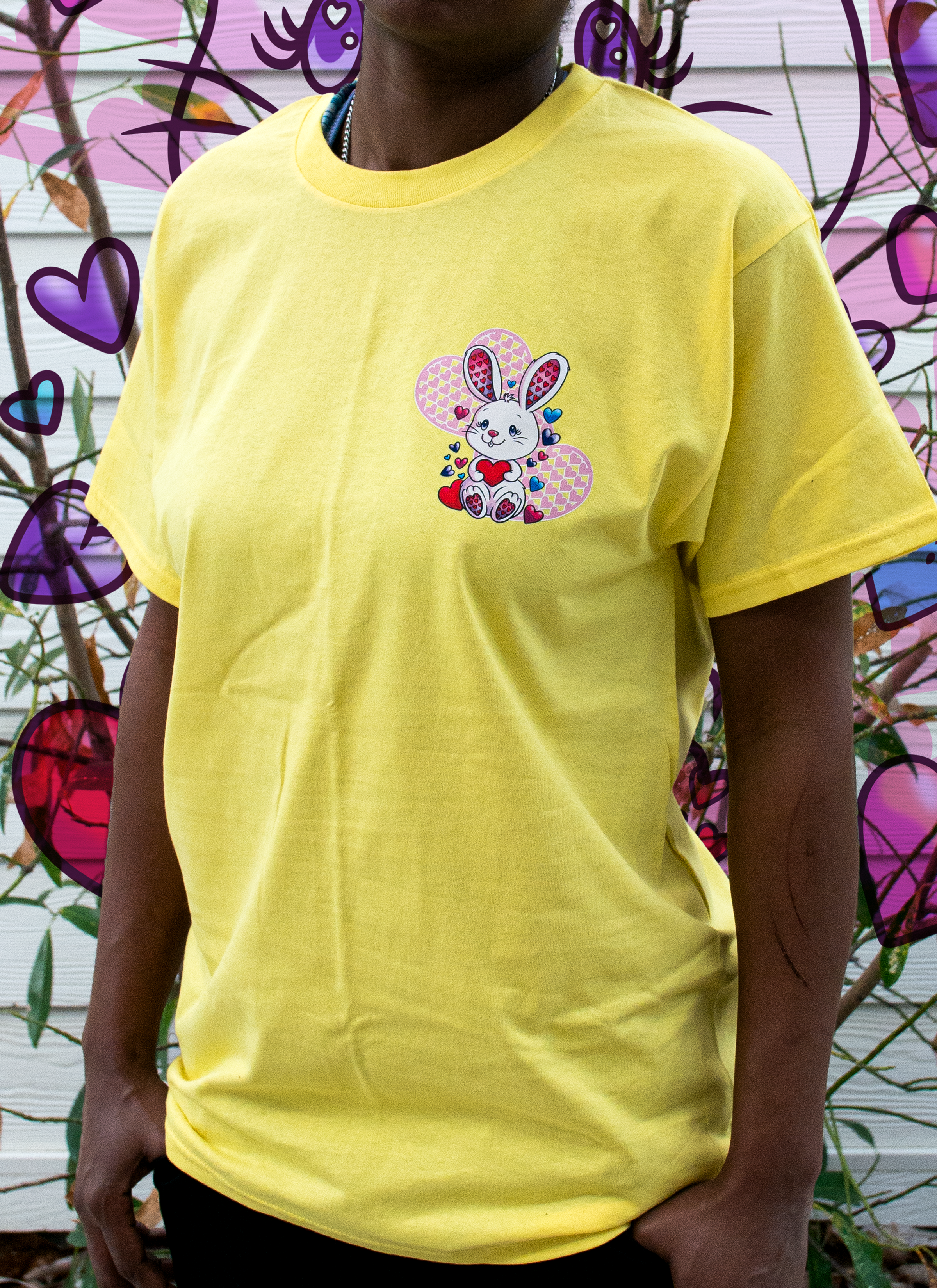 Love Critters Bunny Graphic Tee