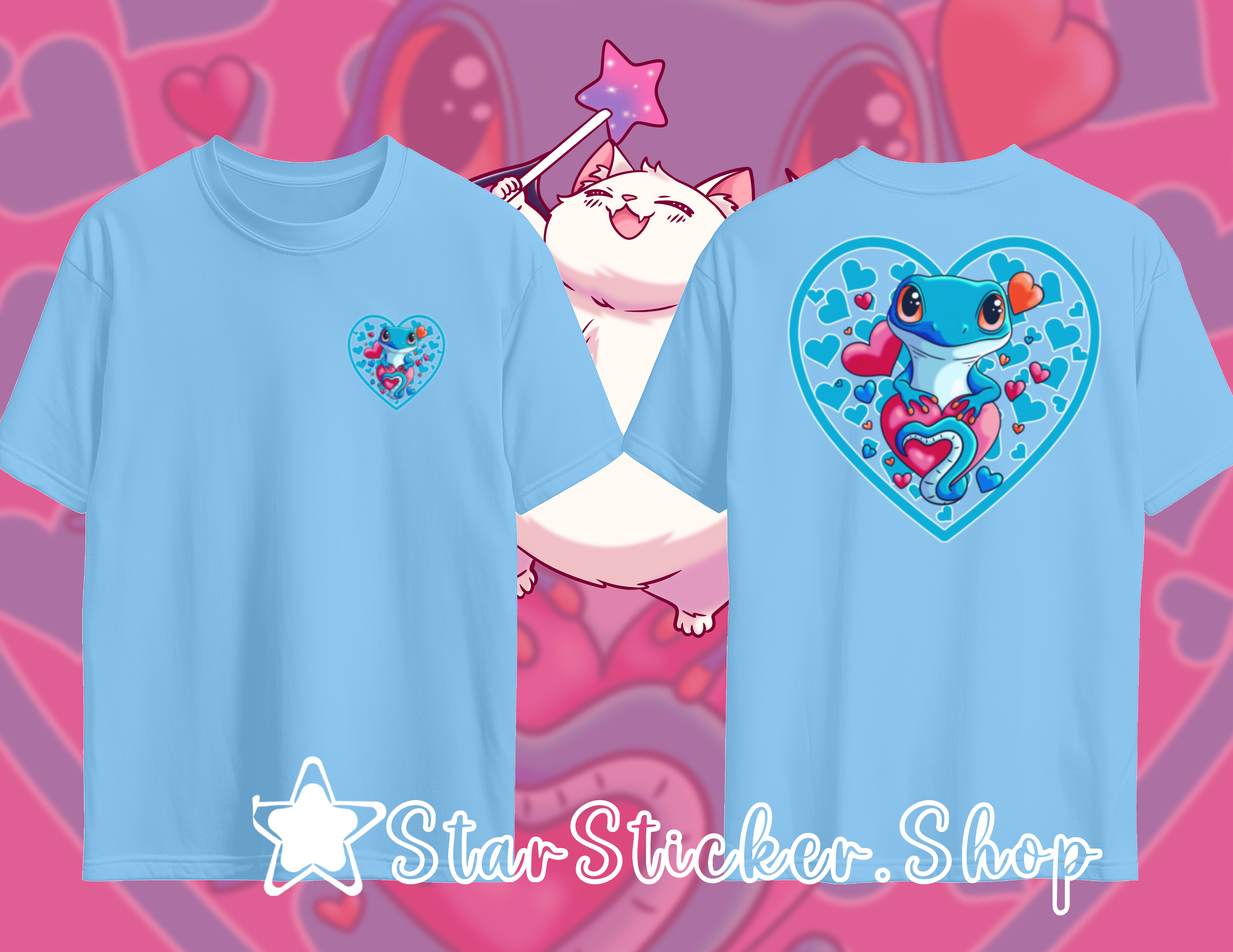 Love Critters Lizard Graphic Tee