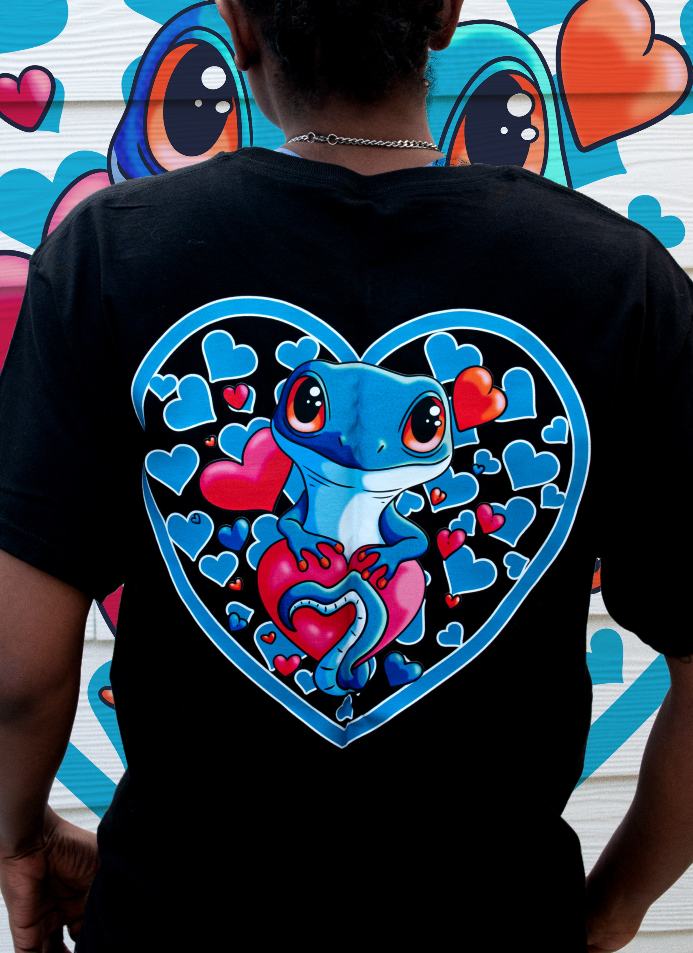 Love Critters Lizard Graphic Tee