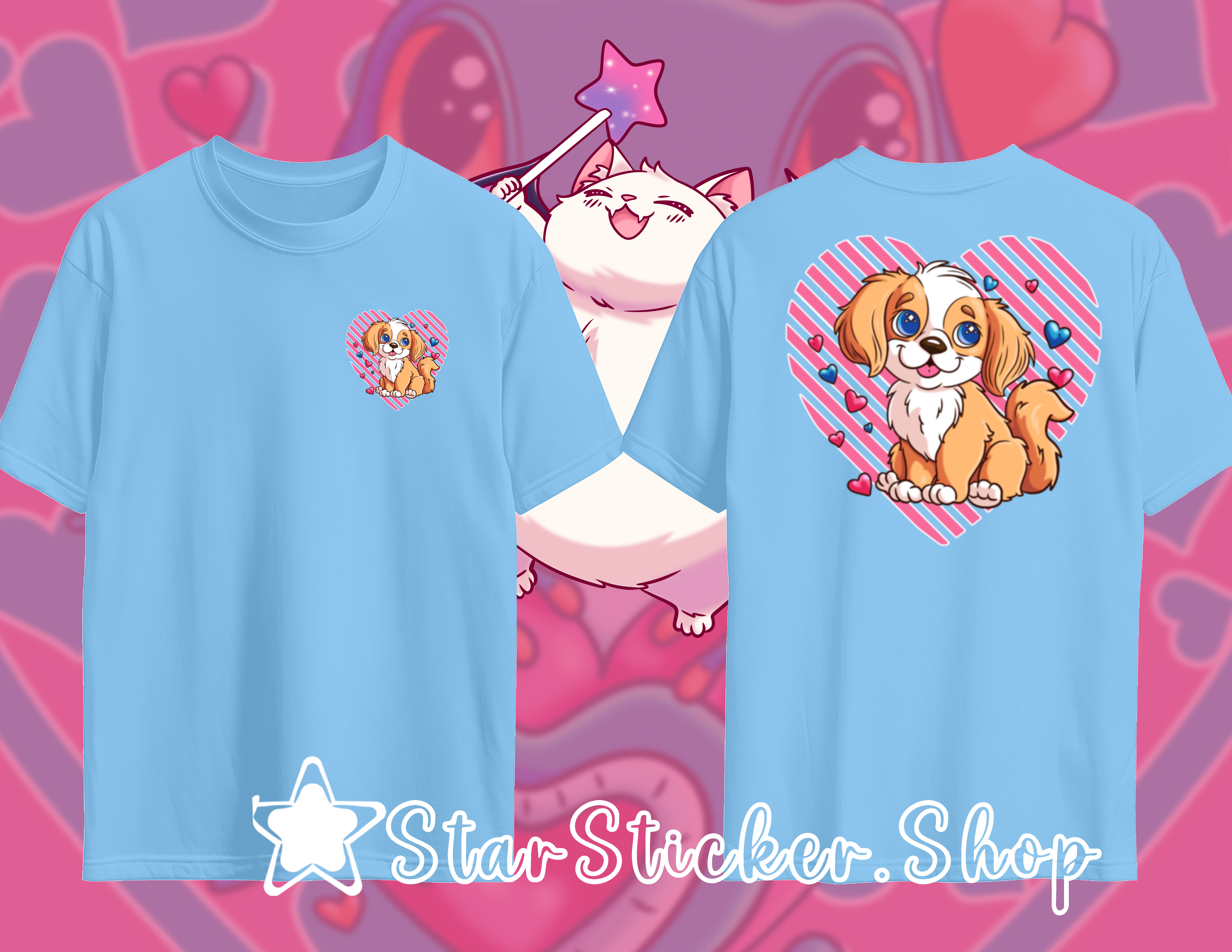 Love Critters Puppy Graphic Tee