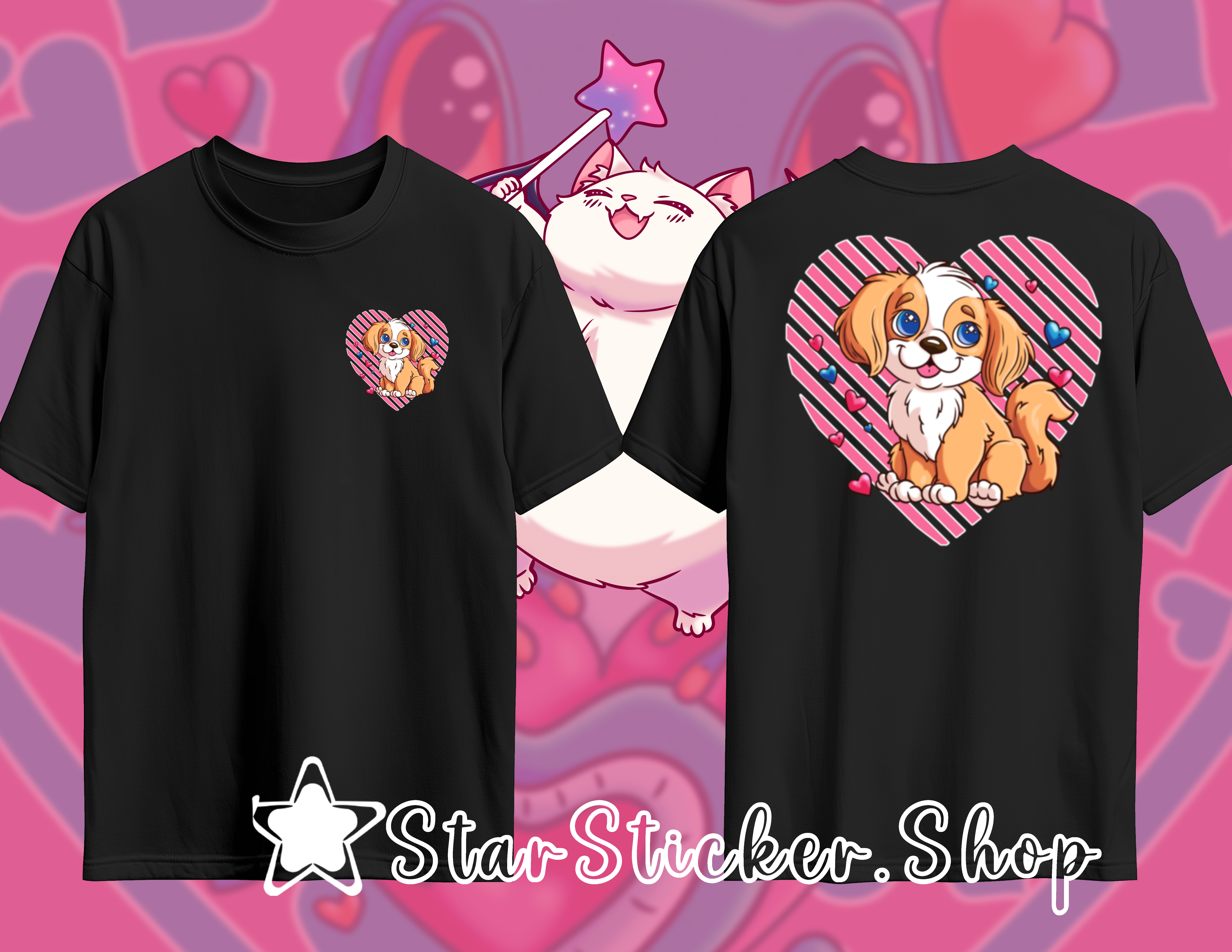 Love Critters Puppy Graphic Tee