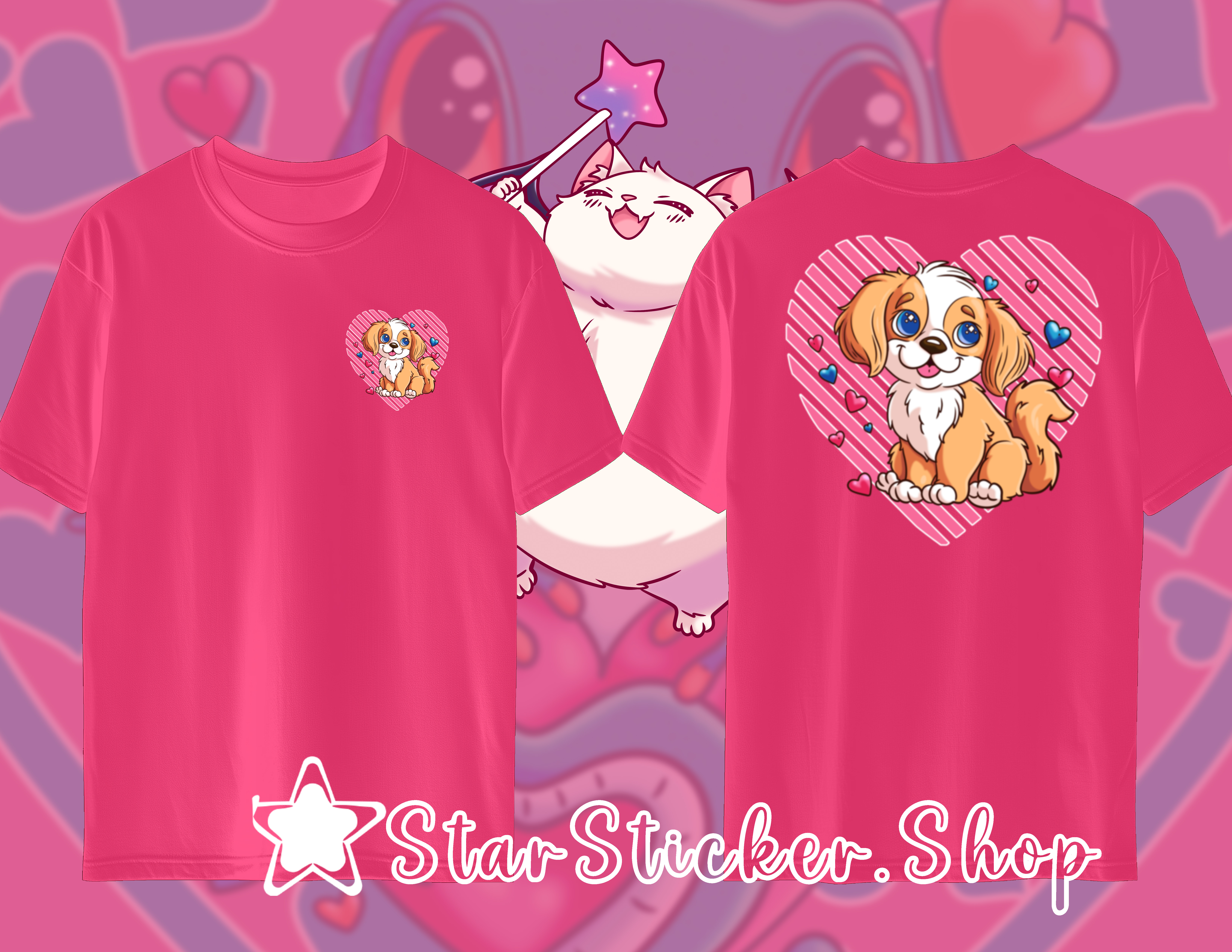 Love Critters Puppy Graphic Tee