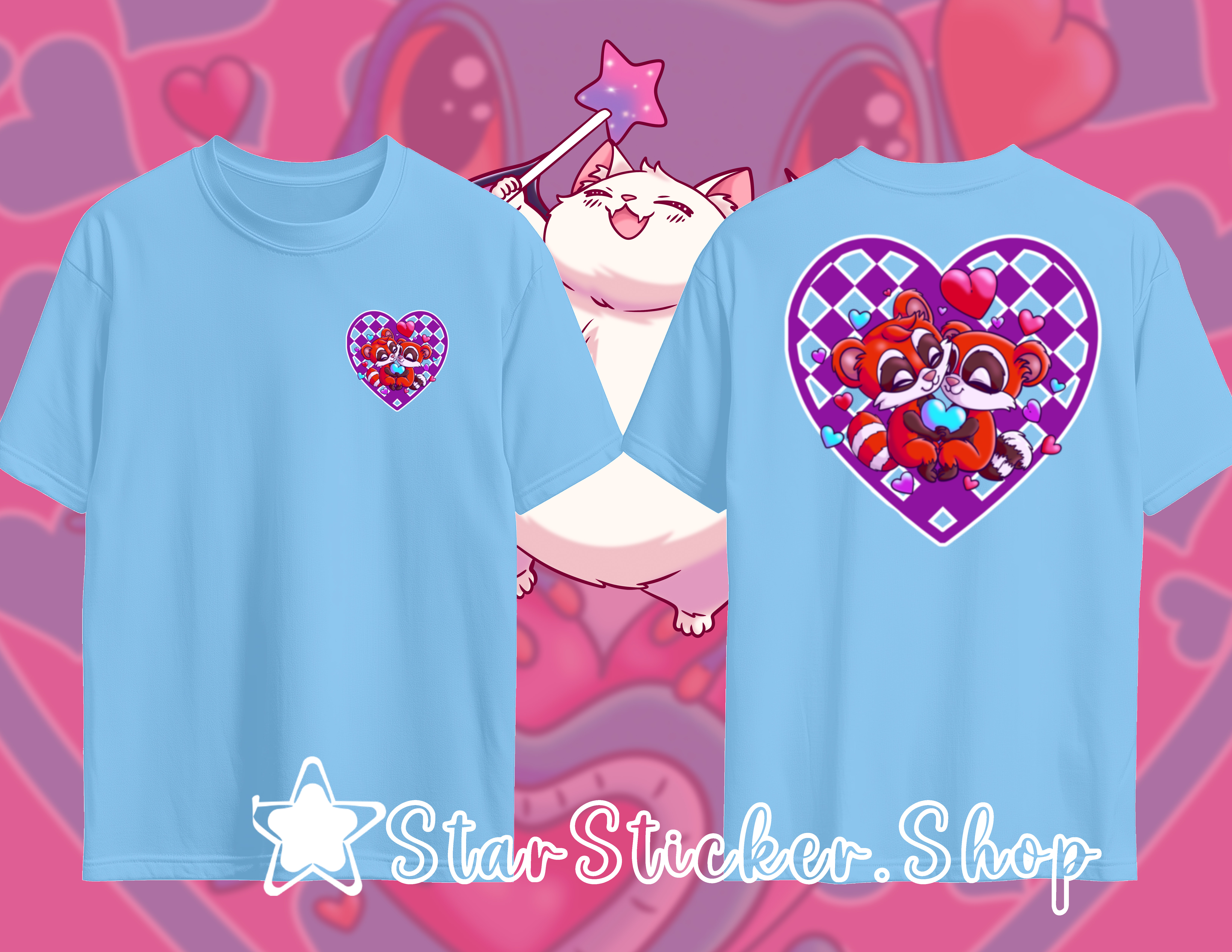 Love Critters Red Panda Graphic Tee