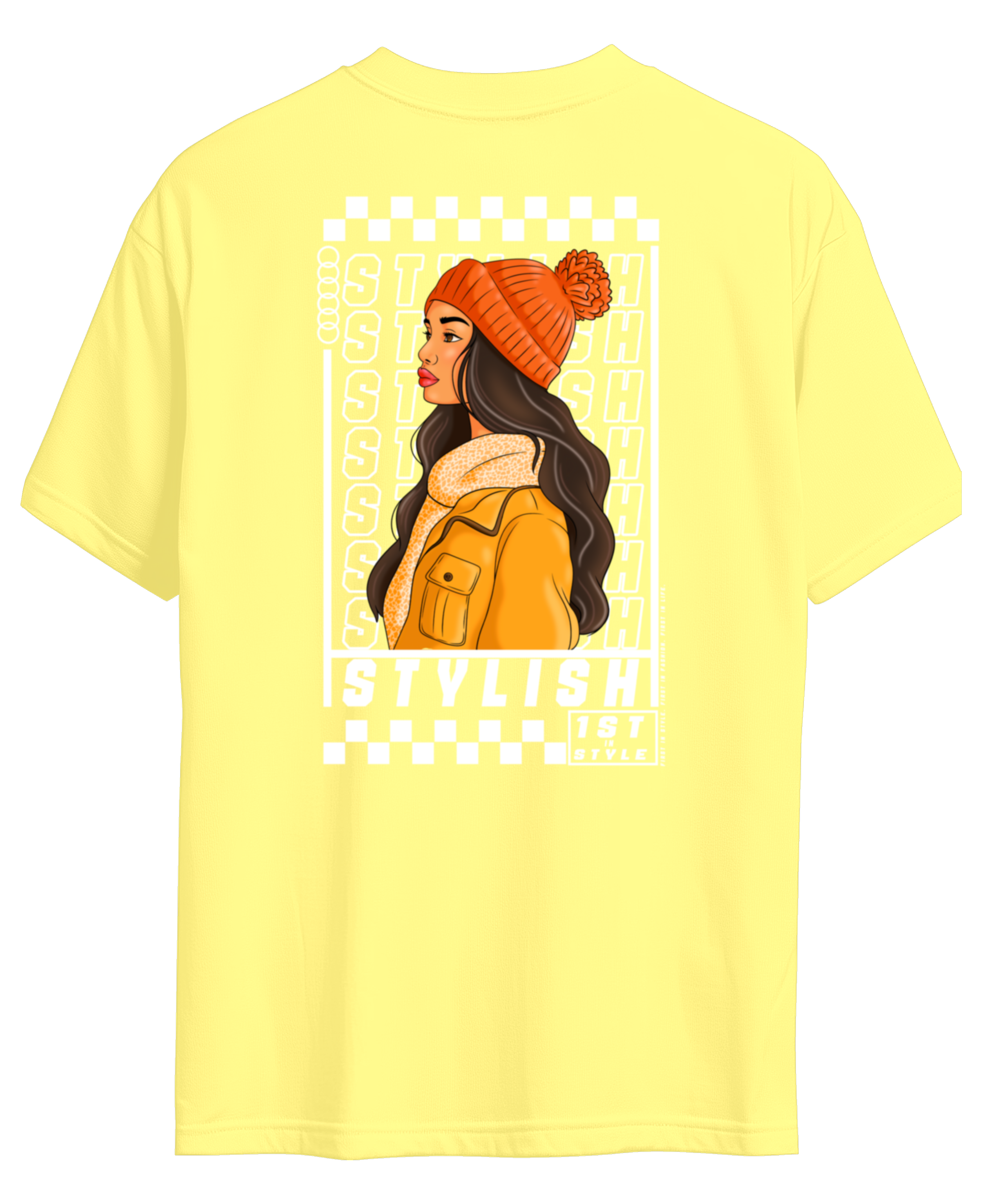 Stylish 1st in style Graphic Print T-Shirt Empower Line