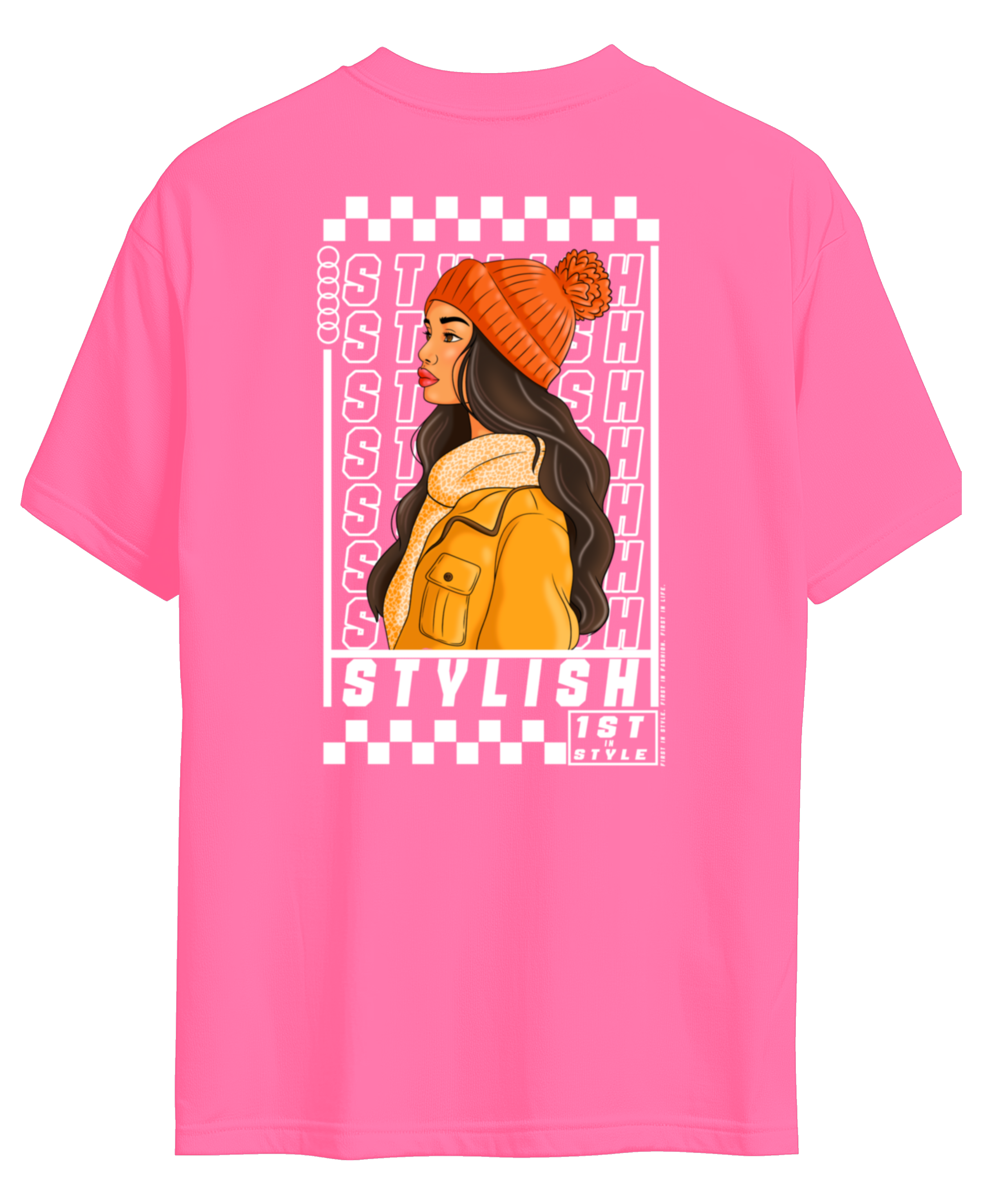 Stylish 1st in style Graphic Print T-Shirt Empower Line