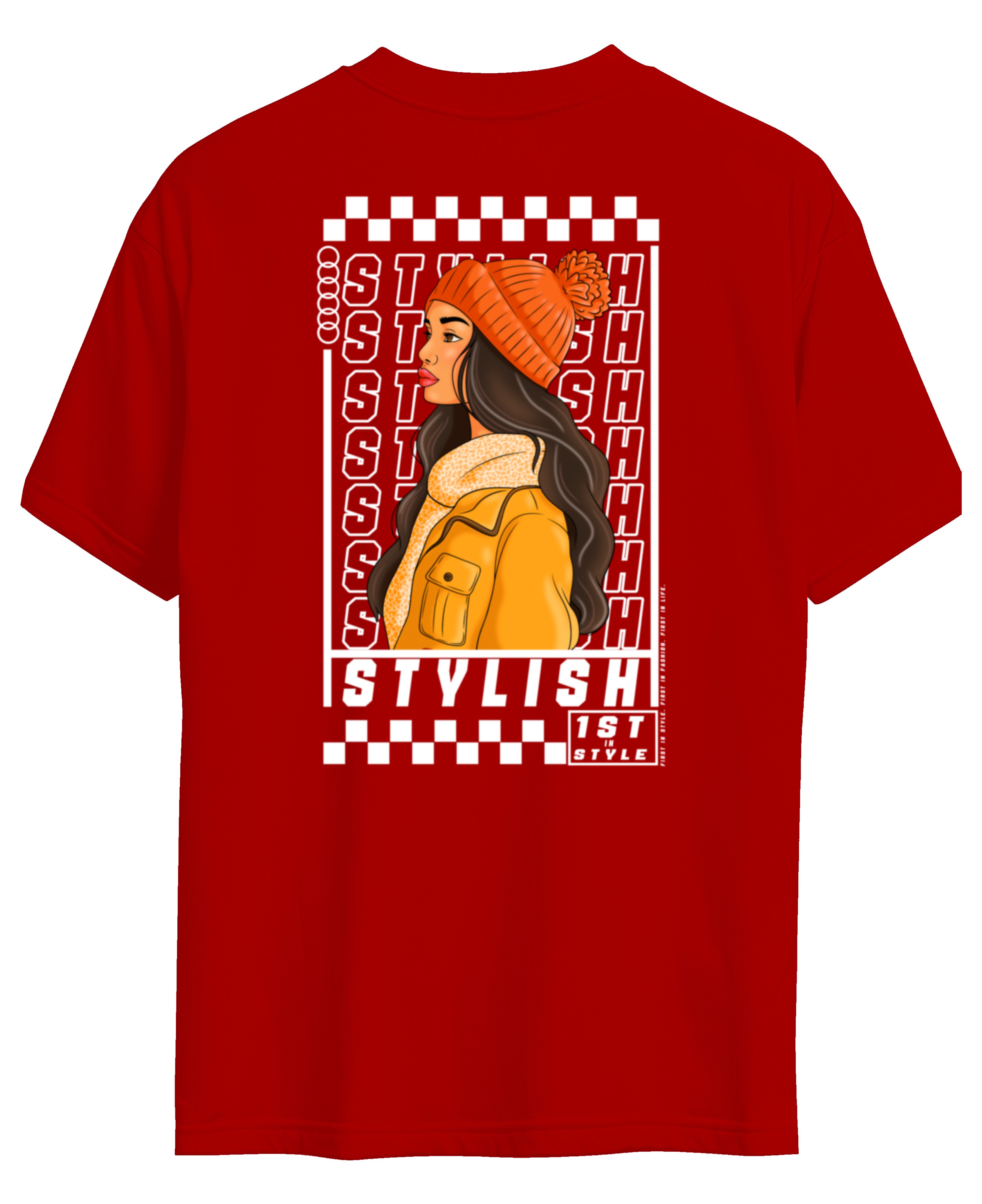 Stylish 1st in style Graphic Print T-Shirt Empower Line