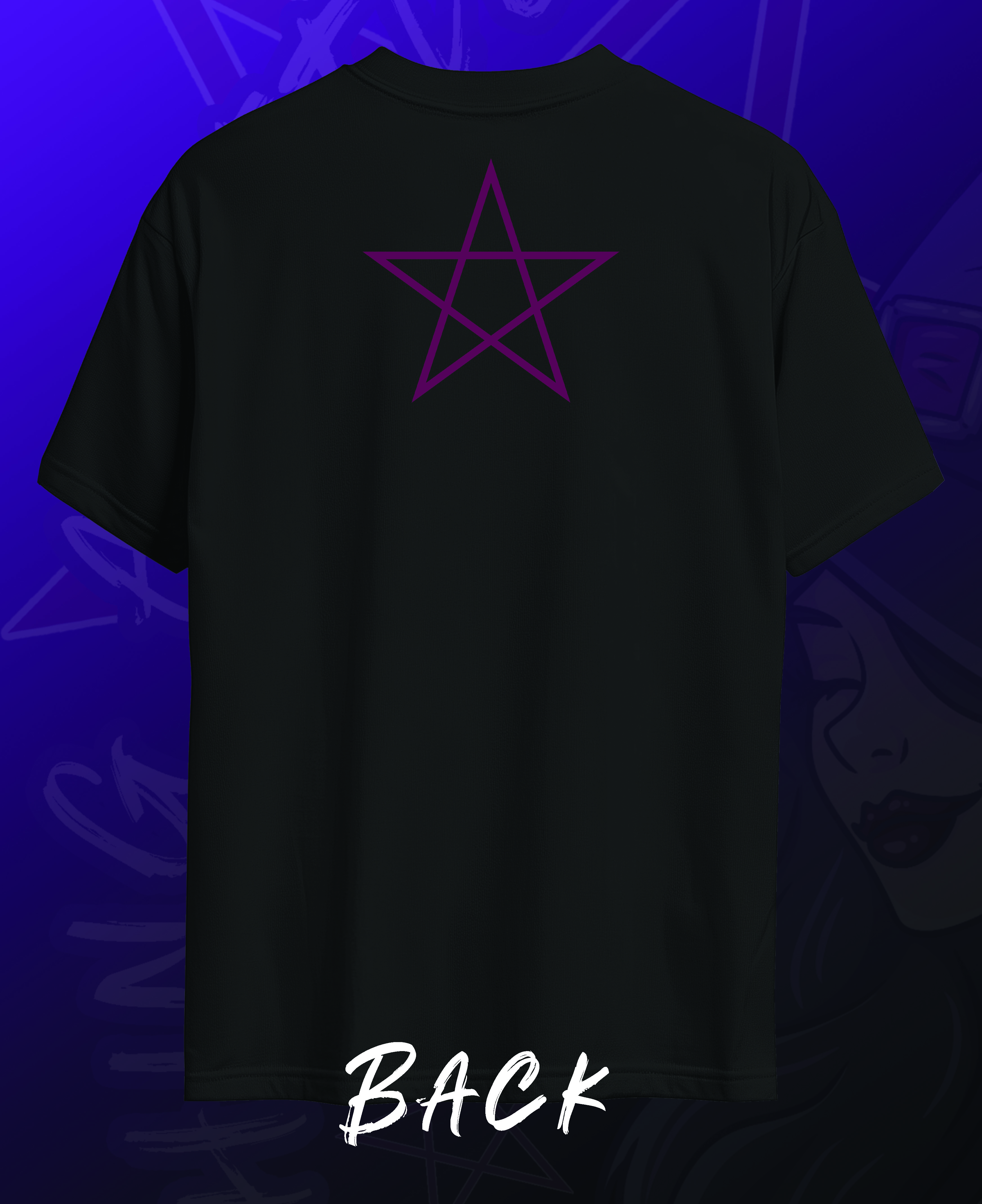 Witch Nothing A Little Hex Or Curse Can't Fix. Black Cotton T Shirt Casual Or Streetwear