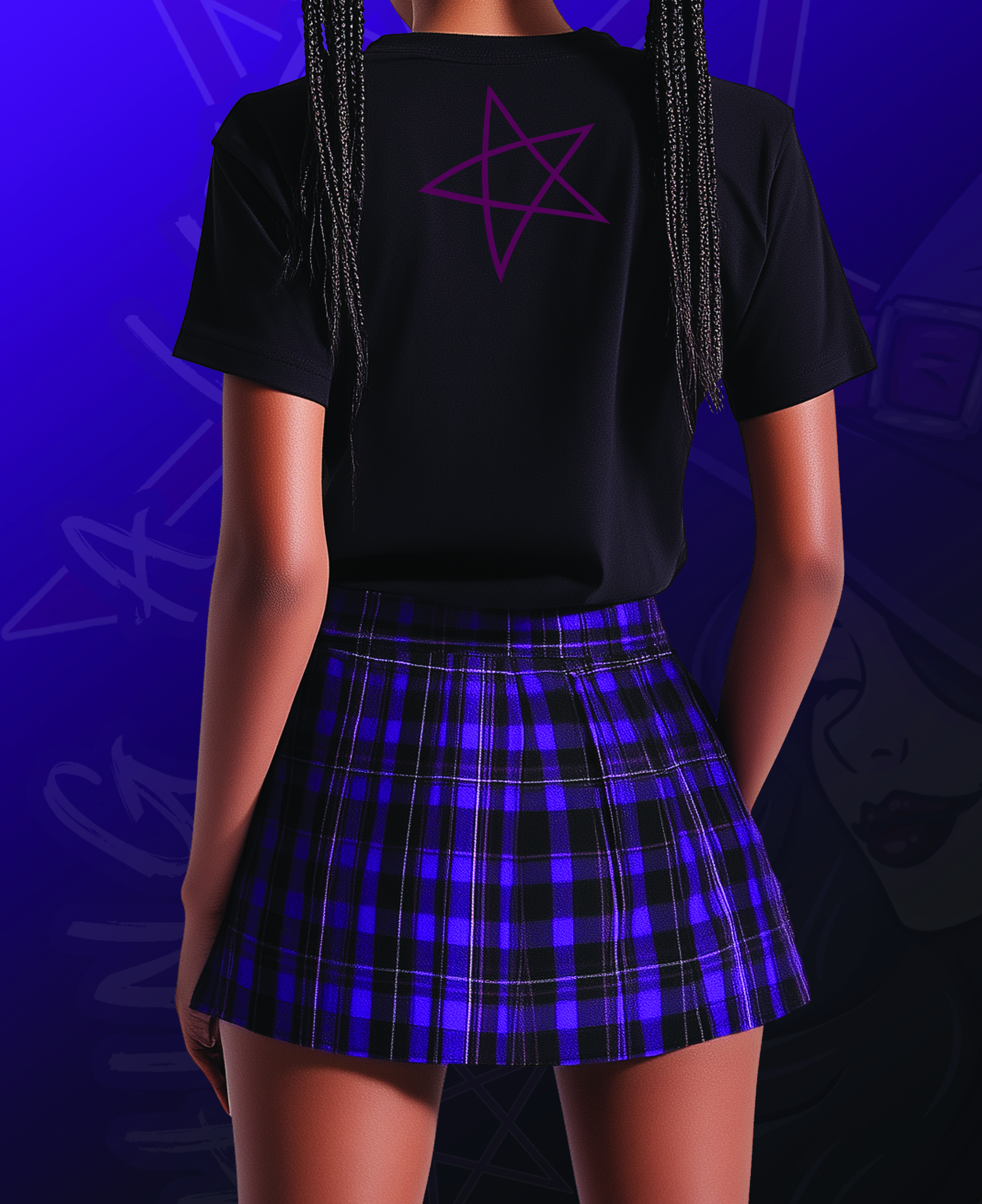 Witch Nothing A Little Hex Or Curse Can't Fix. Black Cotton T Shirt Casual Or Streetwear