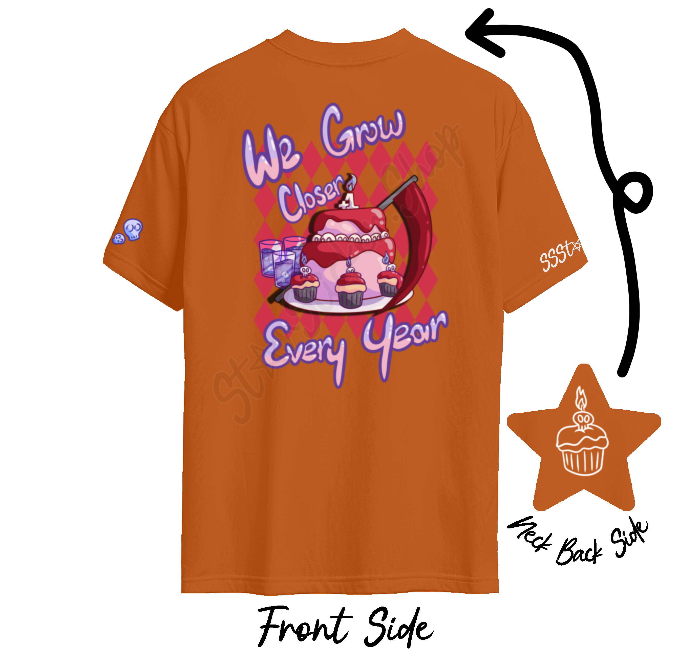 Deathday Cake Club Tee