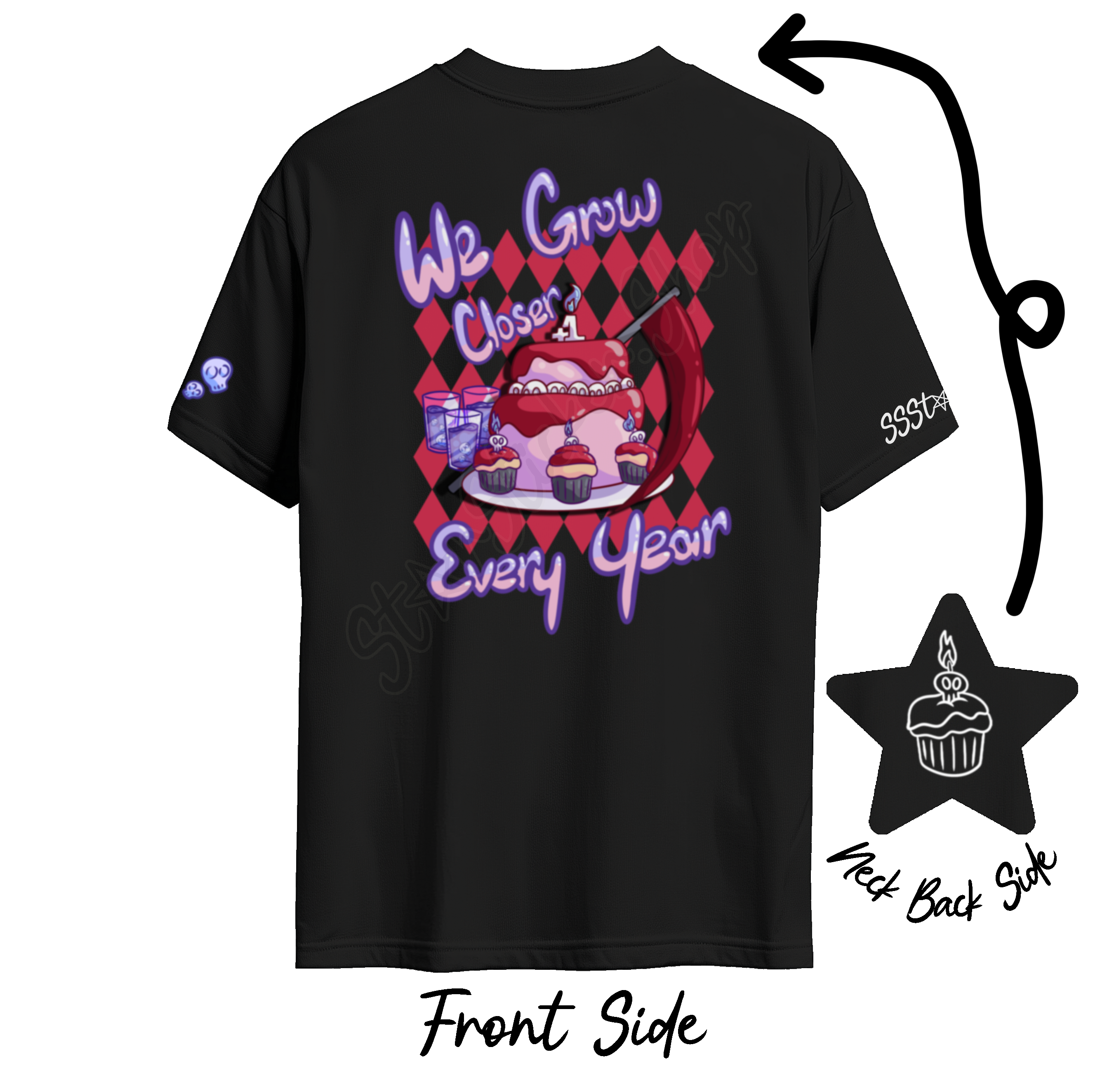 Deathday Cake Club Tee