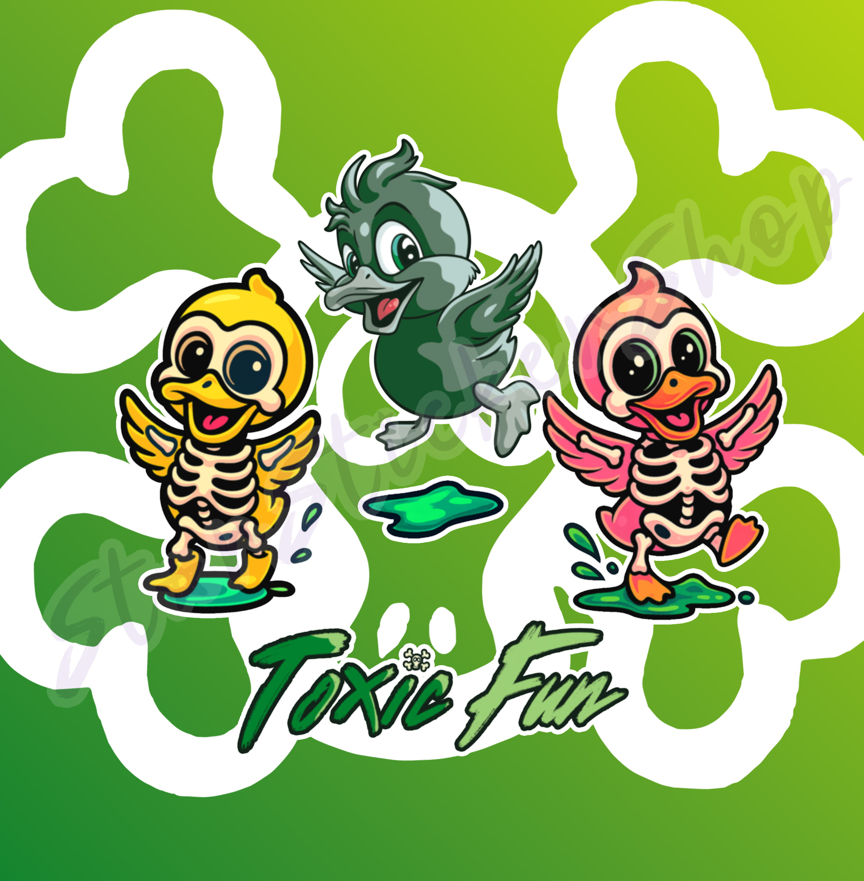 Toxic Fun Ducks Who Swam Where They Shouldn't