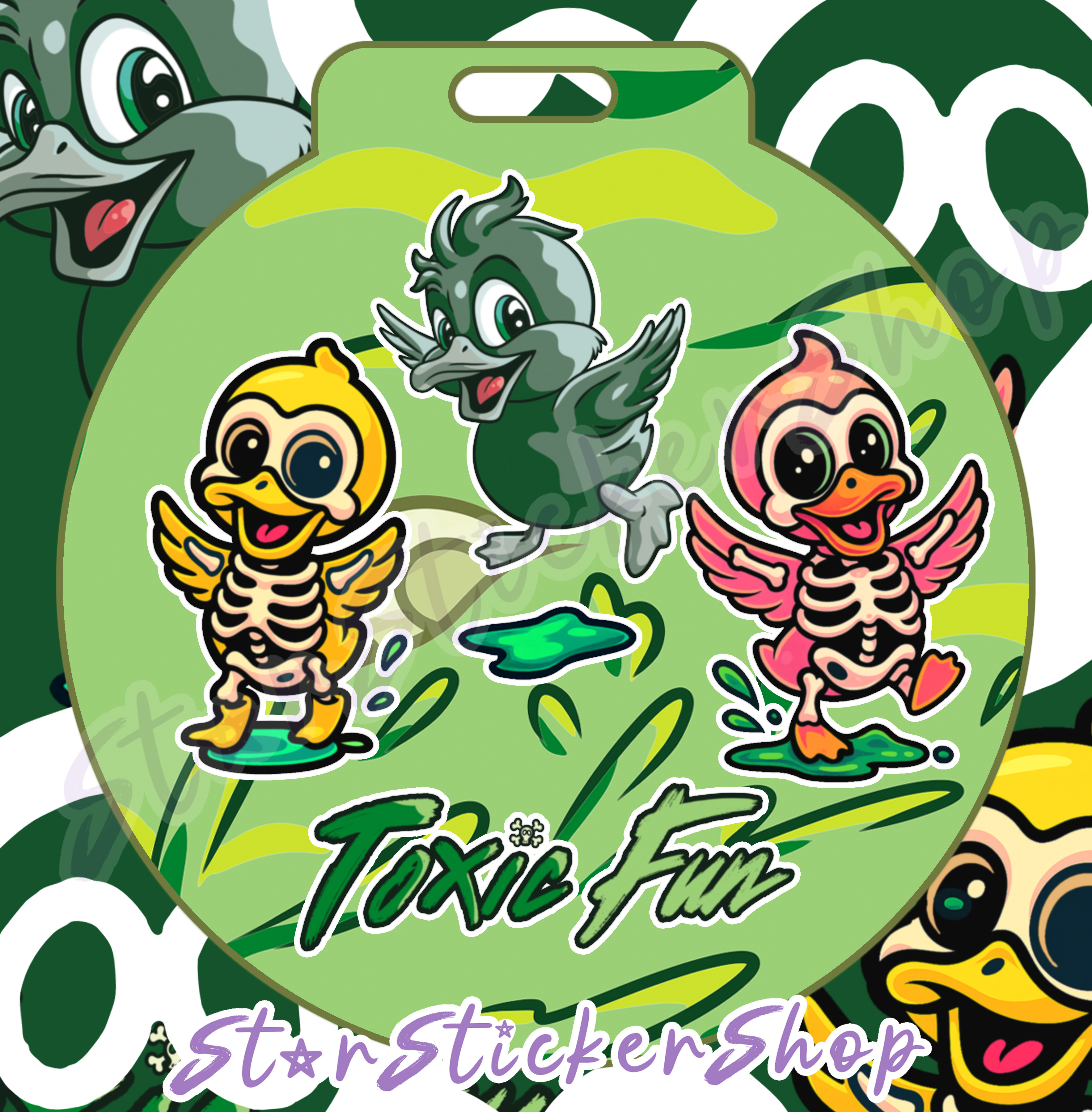 Toxic Fun Ducks Who Swam Where They Shouldn't