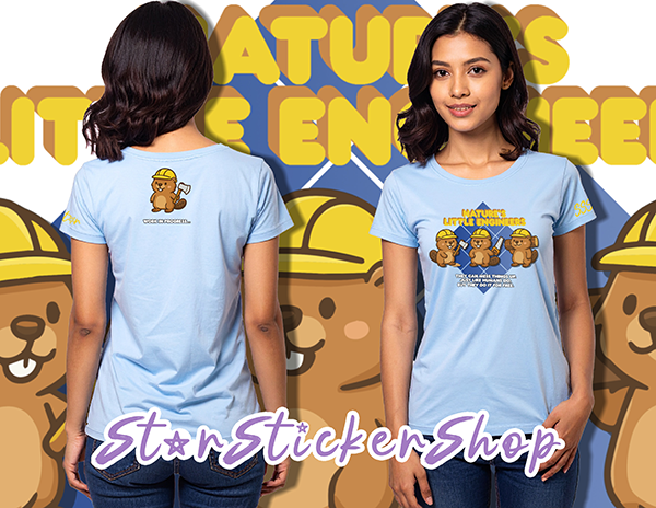 Nature's little engineers T Shirt "Dam It, They Tried"