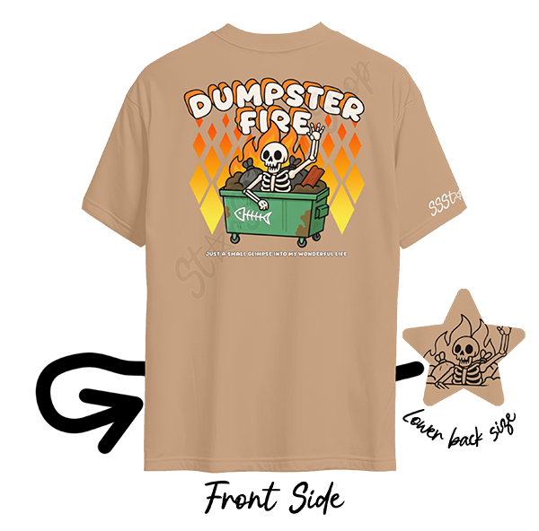 Dumpster Fire Tee Shirt