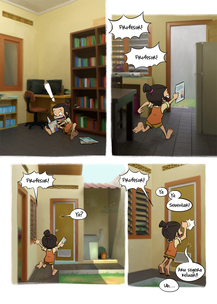 Pupus Putus Sekolah: Anak Gigih