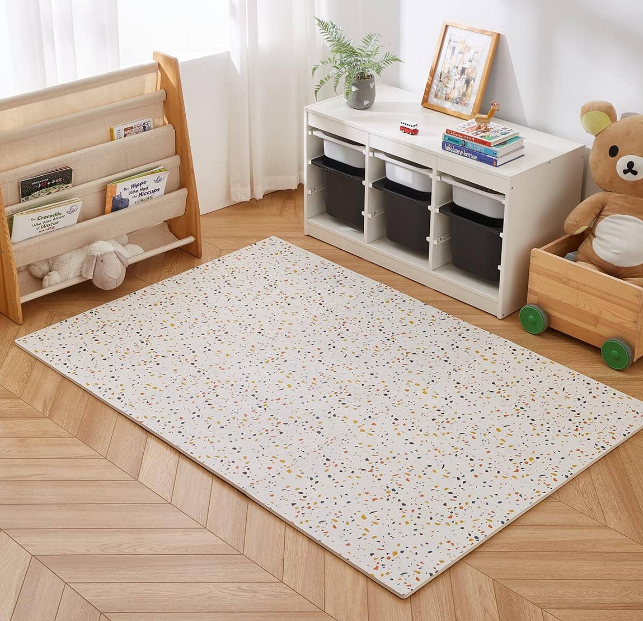 Terrazzo Playmat | حصيرة اللعب بنقشة تيرازو