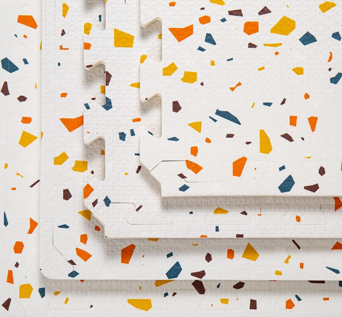 Terrazzo Playmat | حصيرة اللعب بنقشة تيرازو