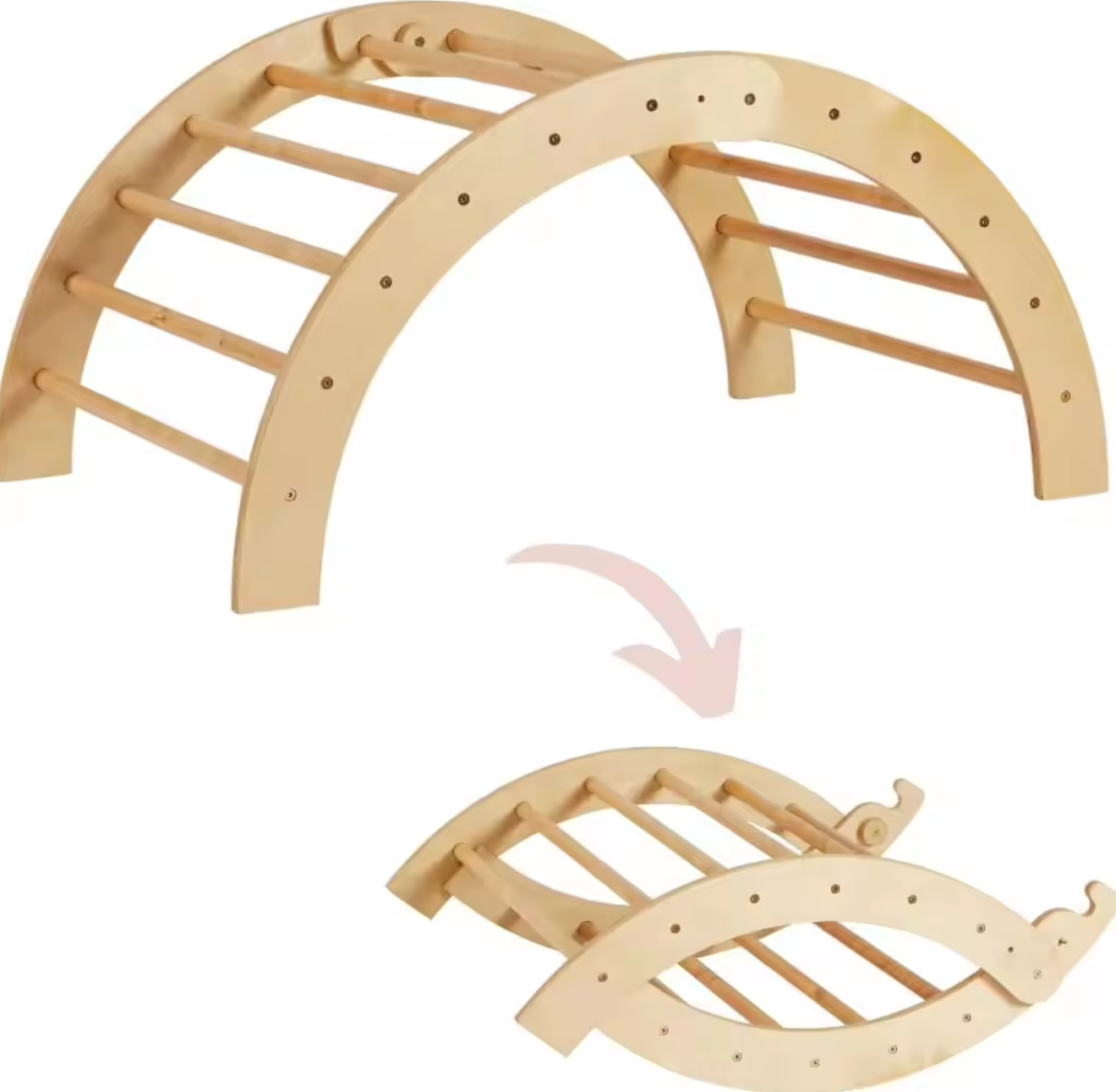 Foldable Arch Rocker | لوح التوازن القابل للطي