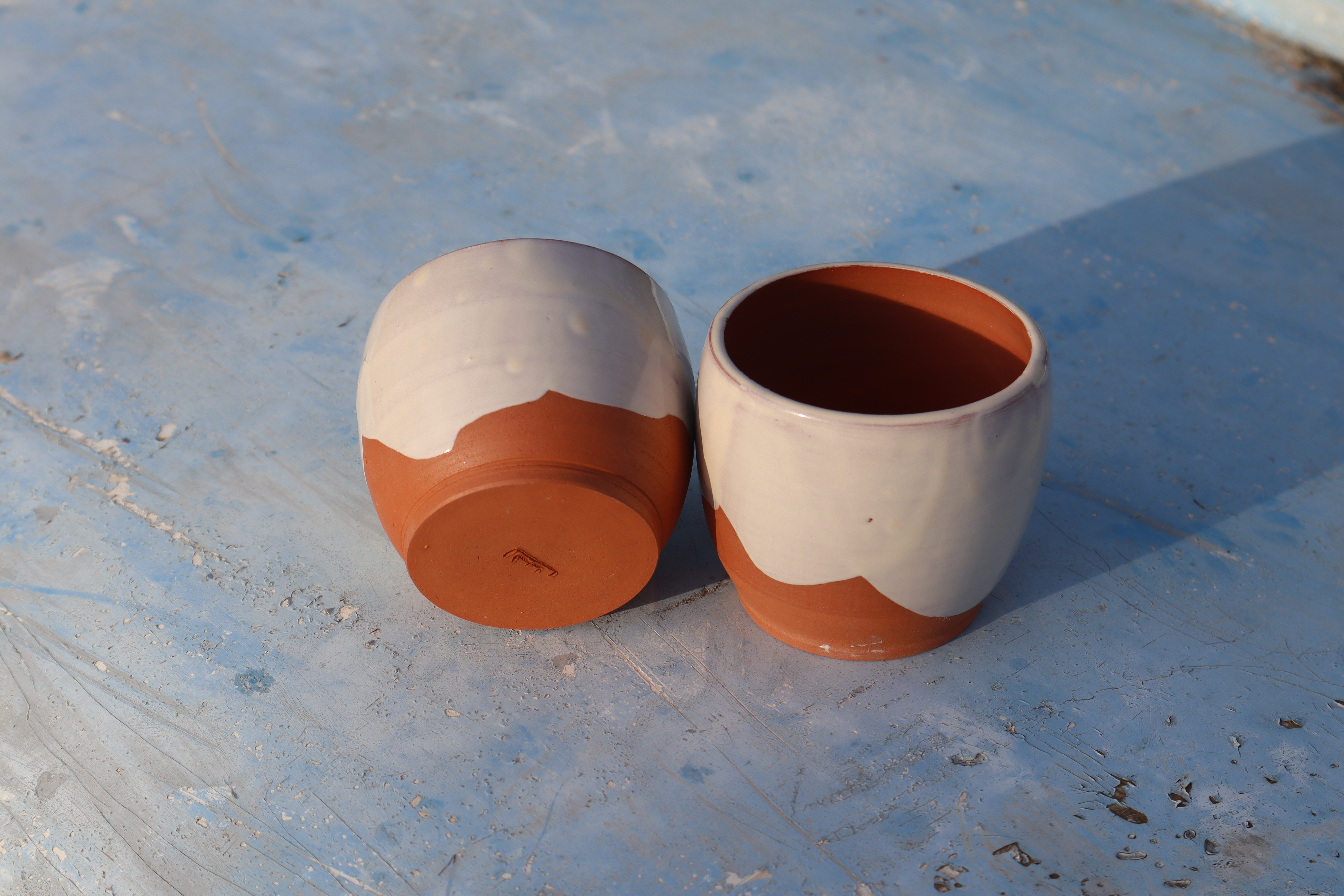 Tasse expresso blanche